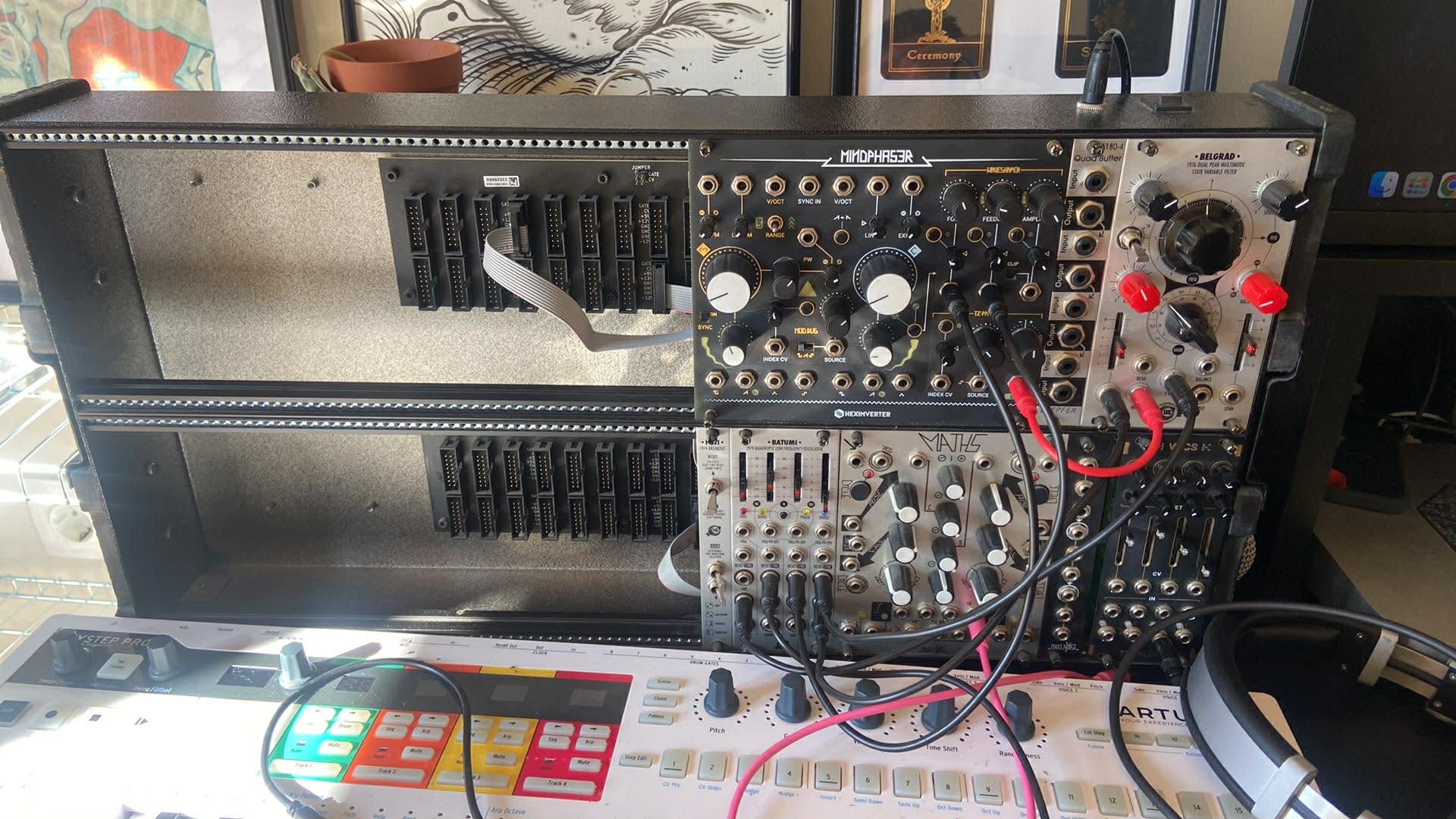 Erica Synths 104 hp Alluminium travel case