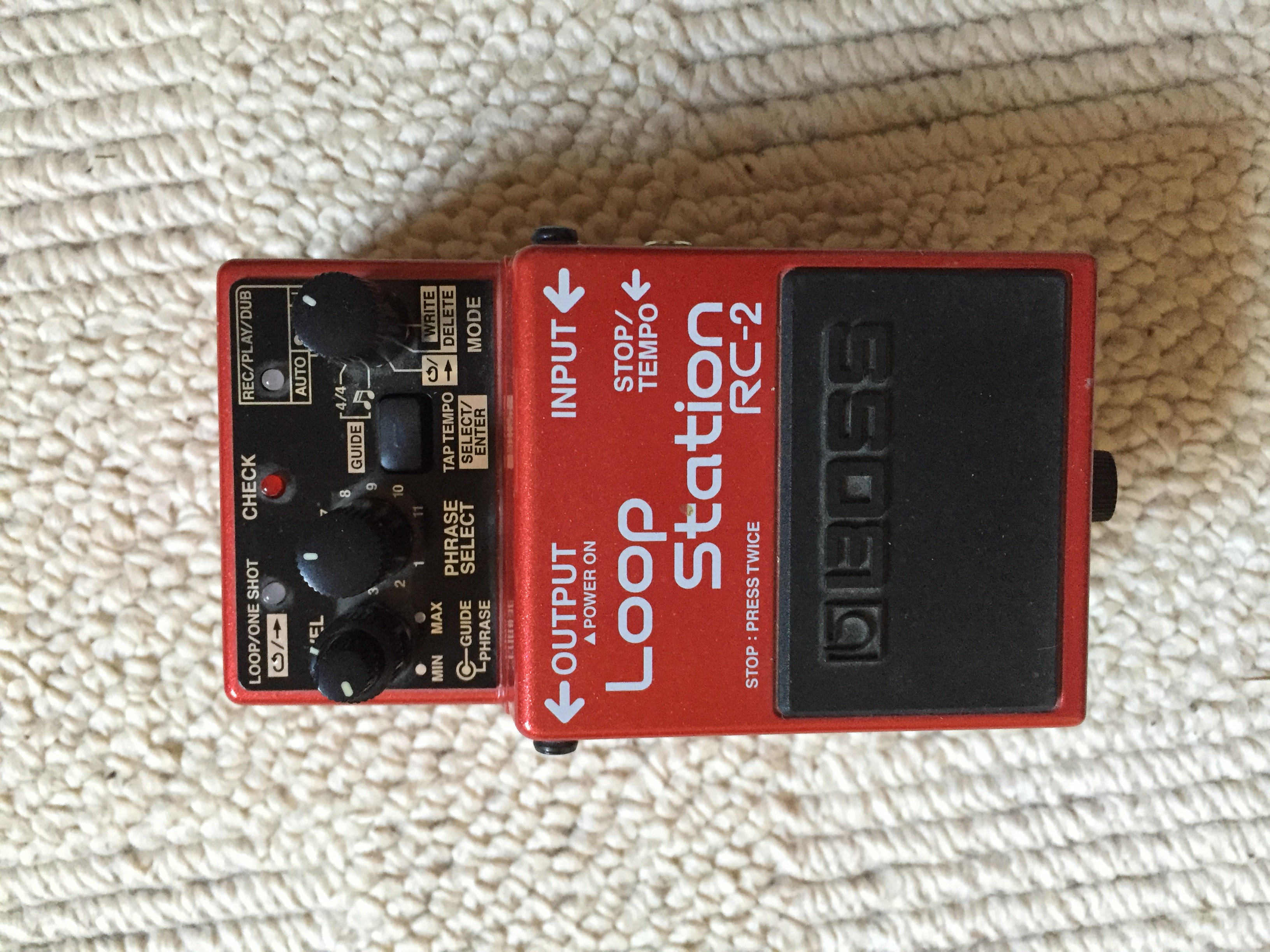 Vends looper Boss RC-2