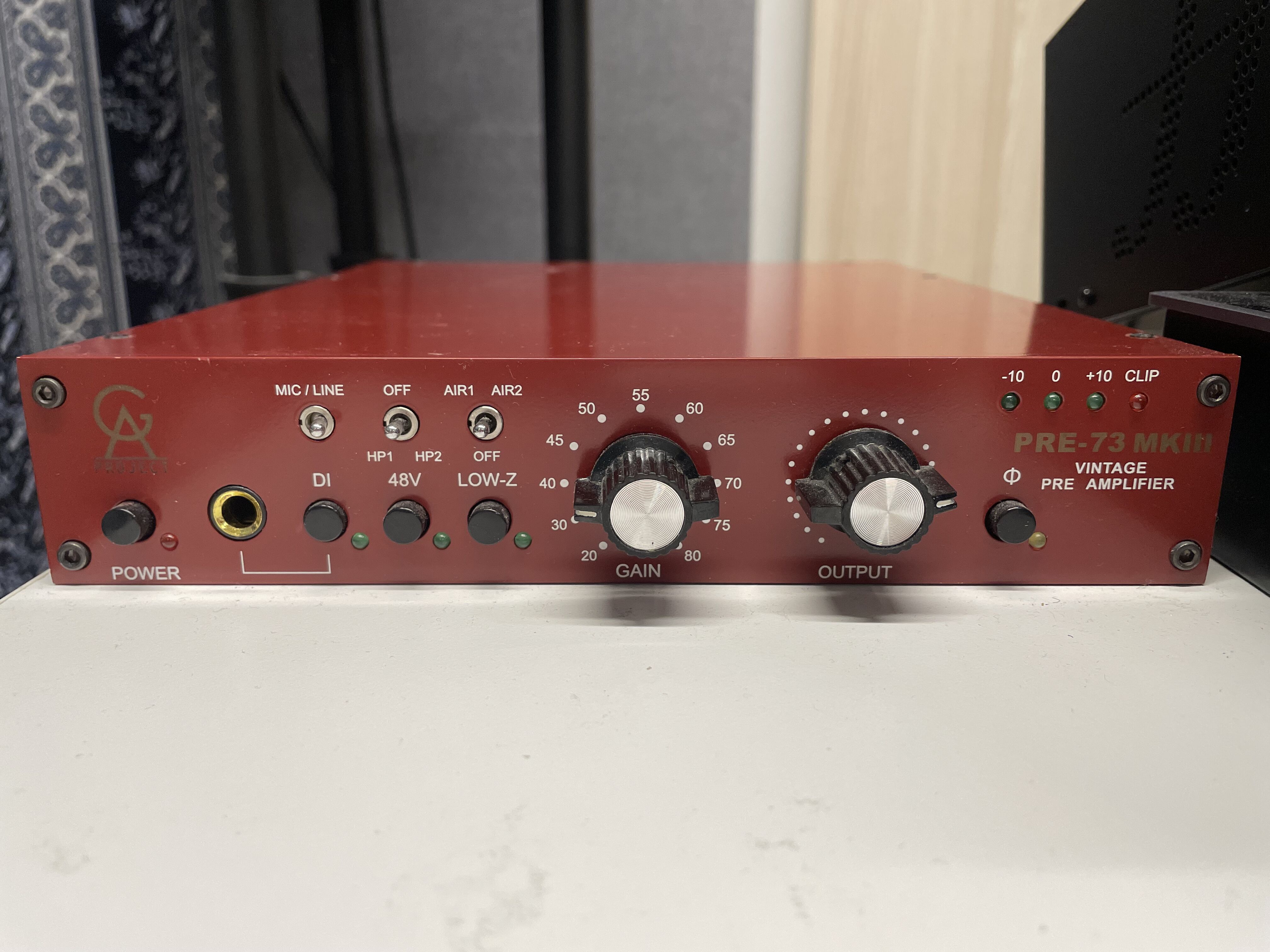 Golden Age PRE-73 MKIII, bon préamp entré de gamme