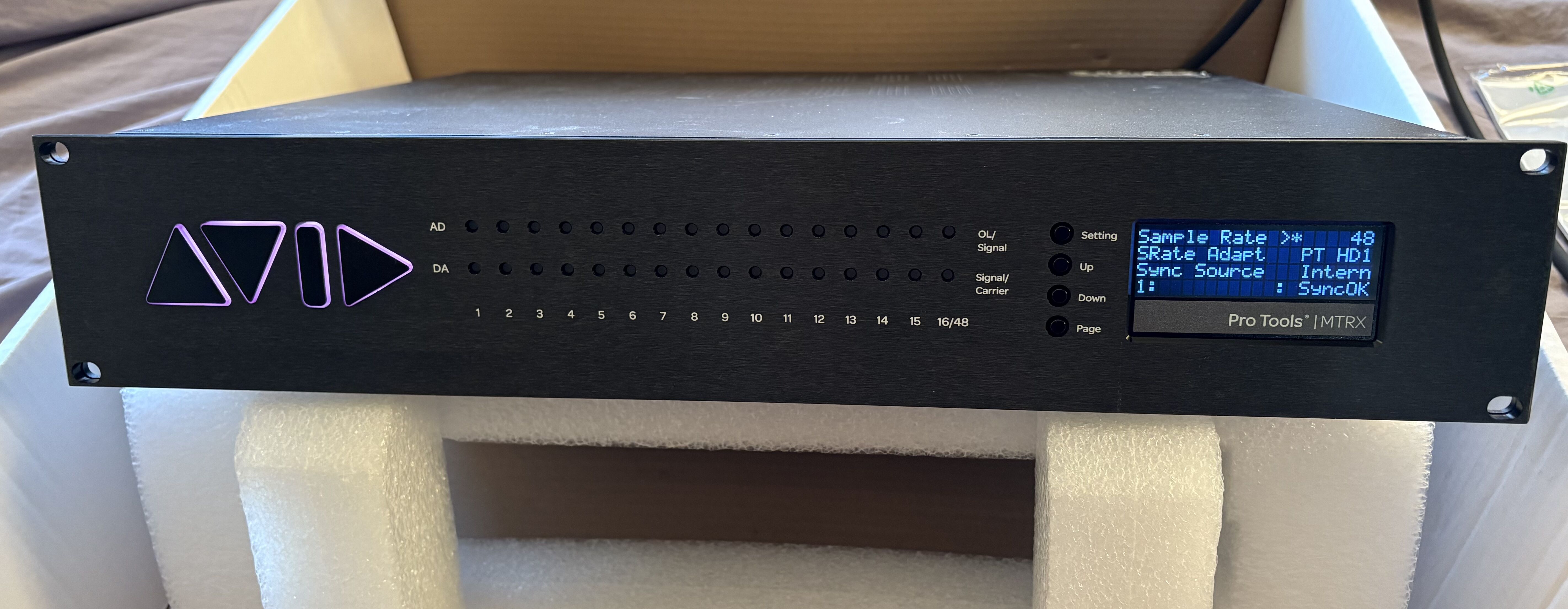 MTRX AVID BASE UNIT - en TBE - carton d'origine