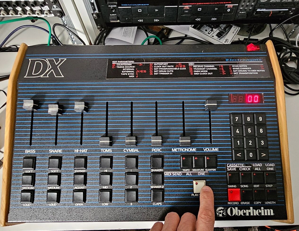 Vends DX Oberheim 