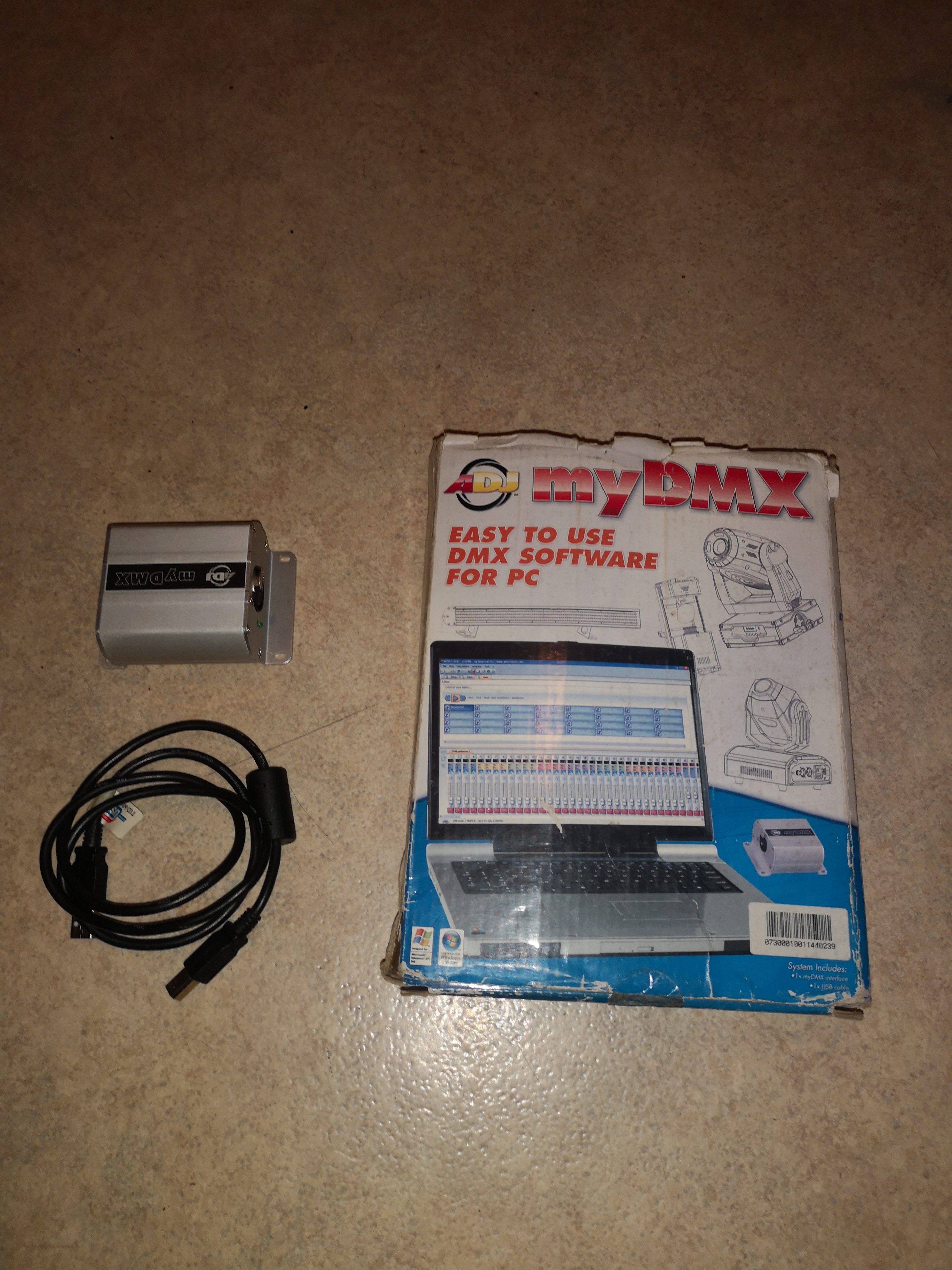 Controleur Eclairage MyDMX ADJ