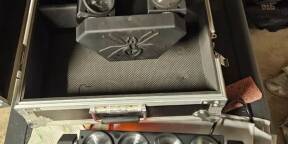 2 SPIDER LED POWER avec flight case