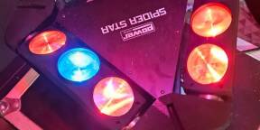 lot de 2 spider star avec leurs flitgh case