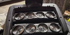 lyre a rampes 2x4 faisceaux blancs