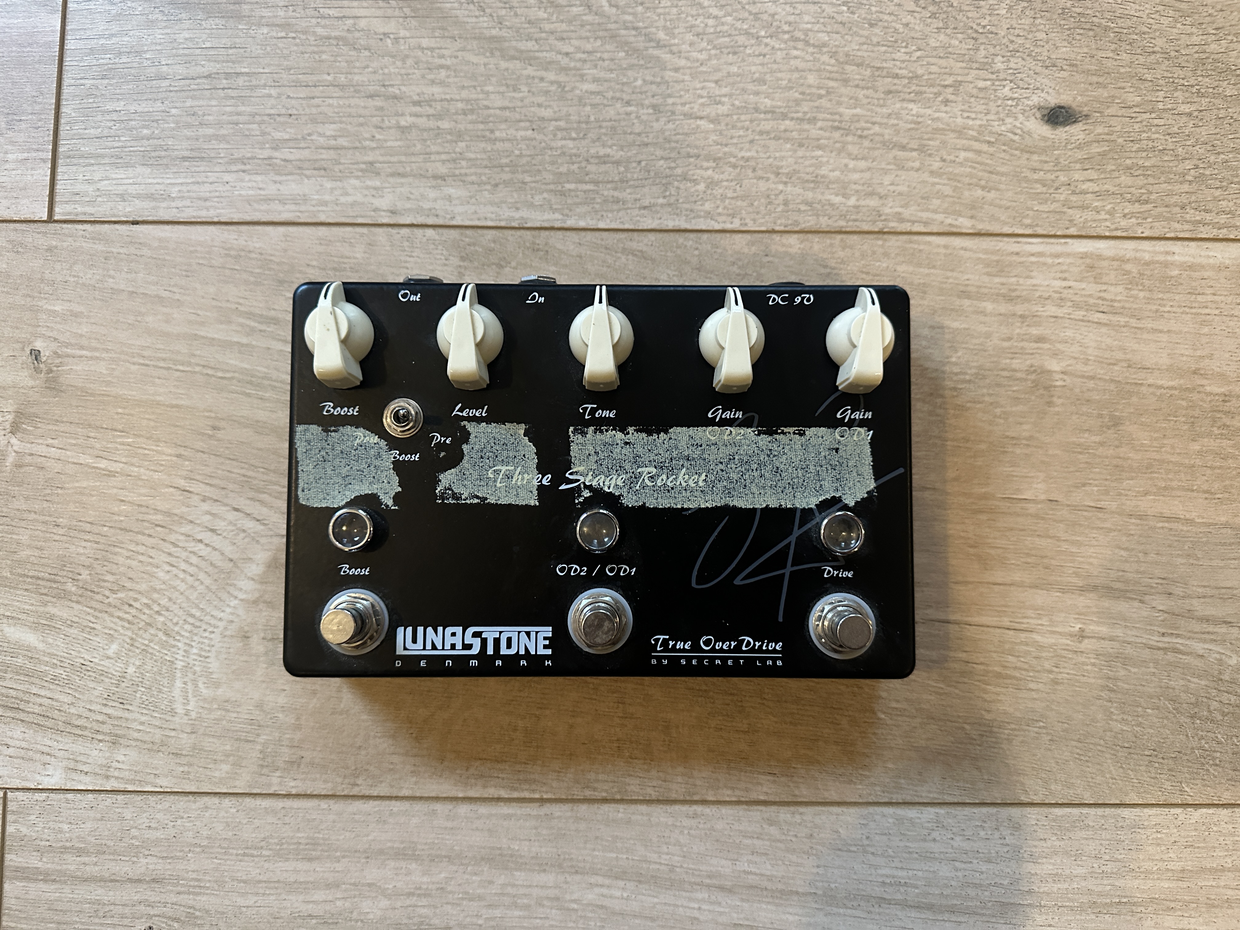 Lunastone Three Stage Rocket