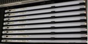 Set de 8 titan en flight case avec accessoires état neuf