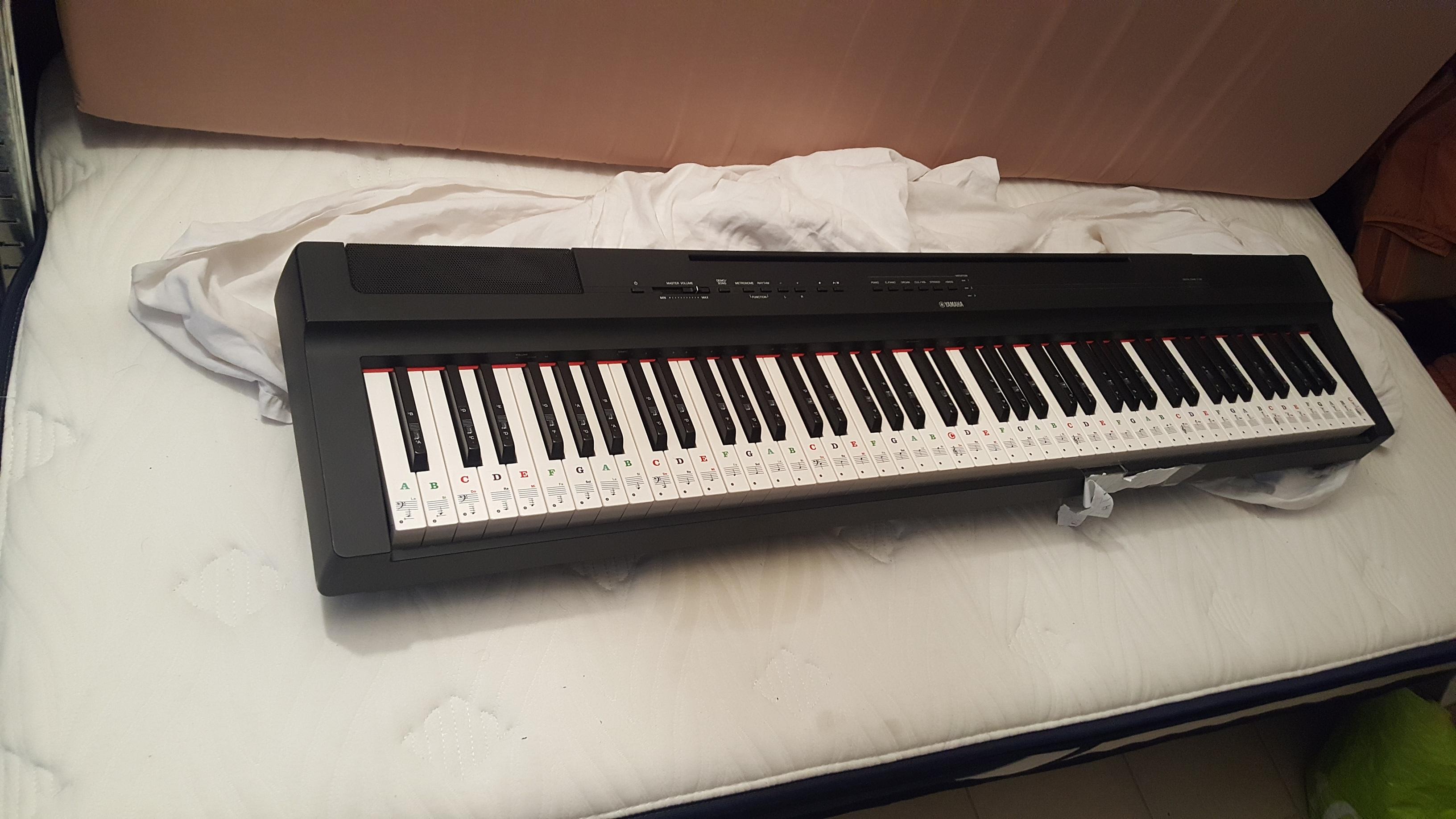 P-125 YAMAHA + pédales FC4A + stand en X + jack