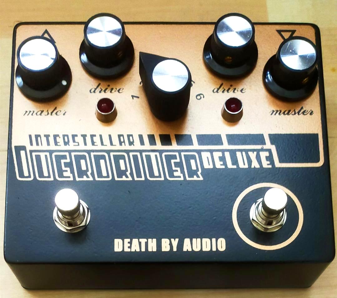 pedale D.B.A. Interstellar Deluxe Gold  Double Od -35%