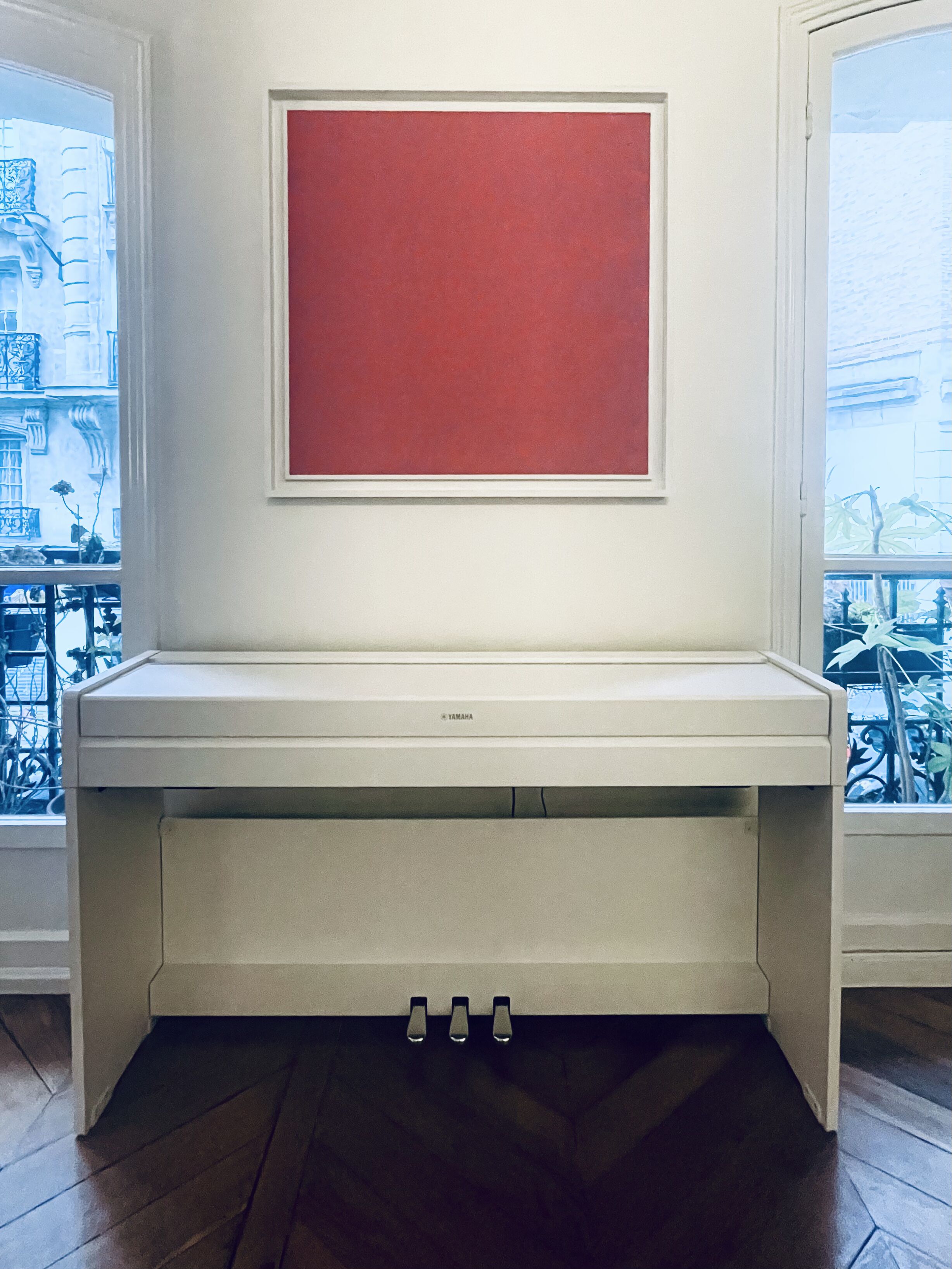 Piano numérique Yamaha Arius YDP-S35 blanc – excellent état