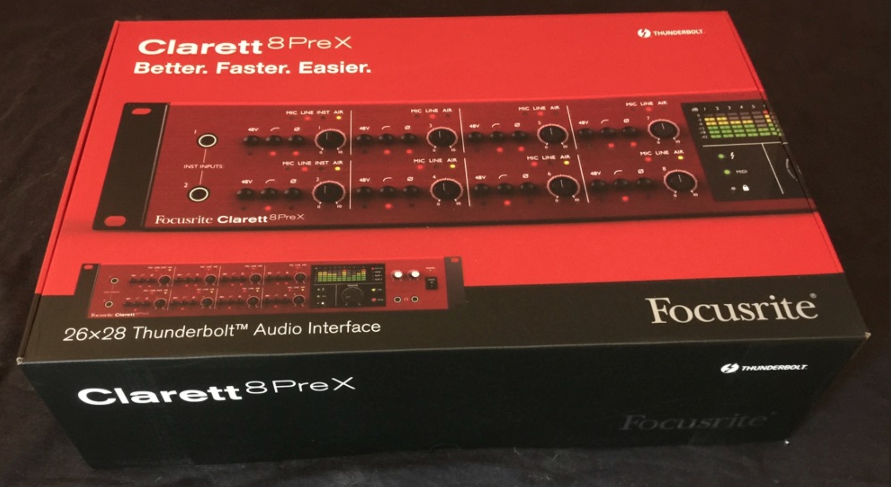 Clarett 8 Prex (Focusrite) Thunderbolt
