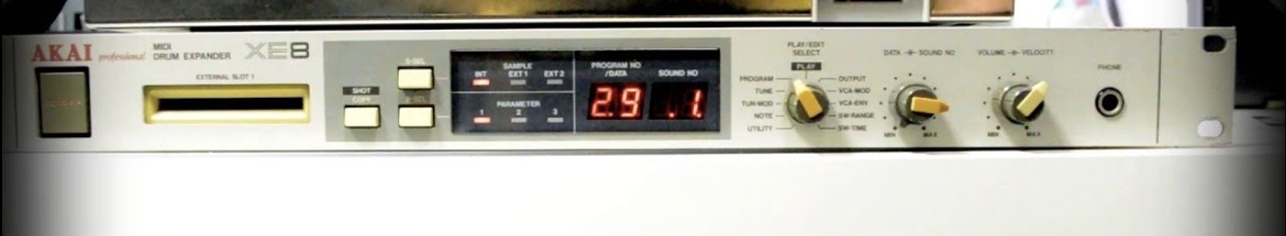 Vends rack de drums akai xe8