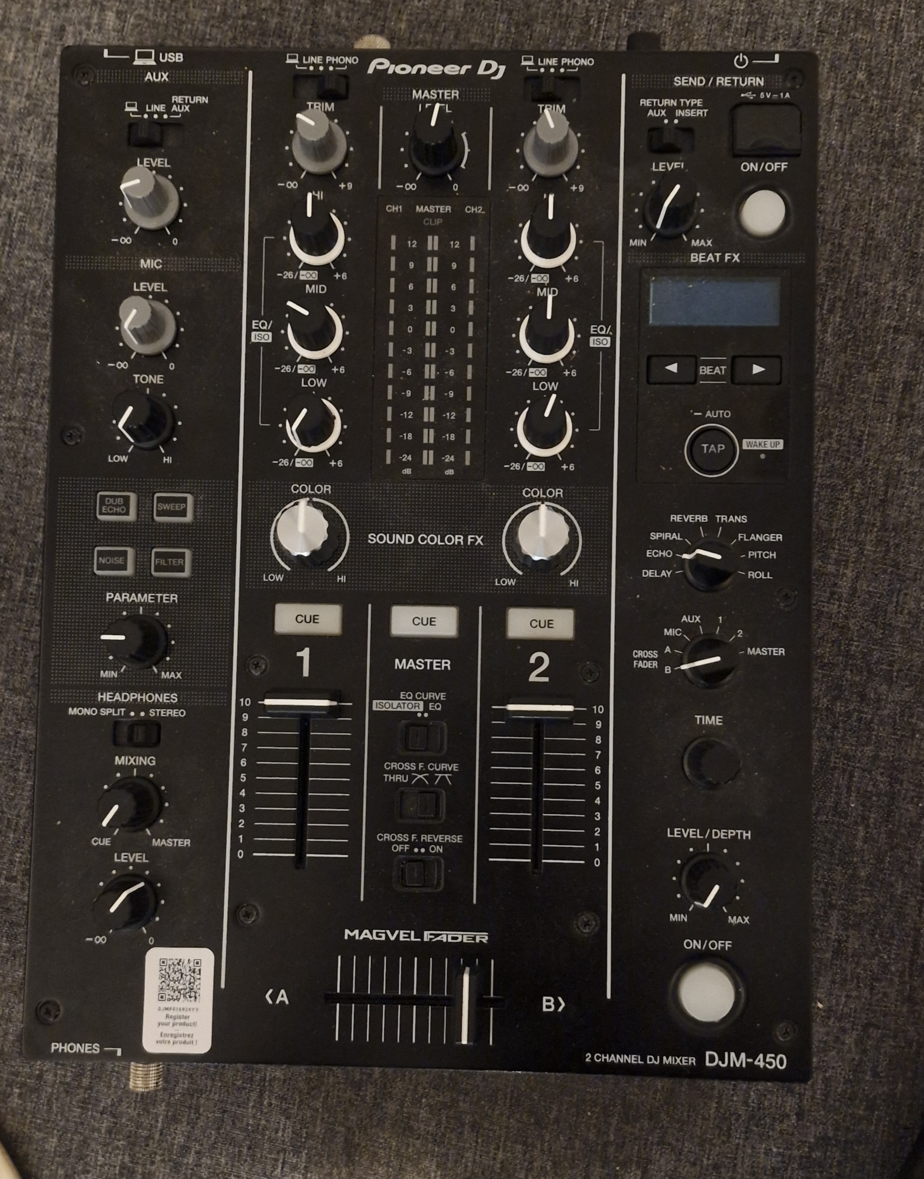 Pioneer Djm450 en parfait état