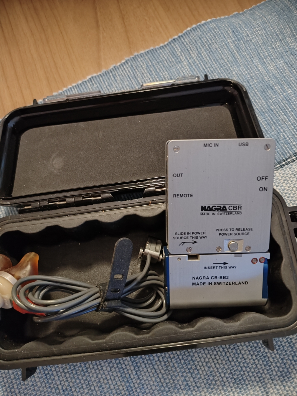 Vends Nagra CBR complet