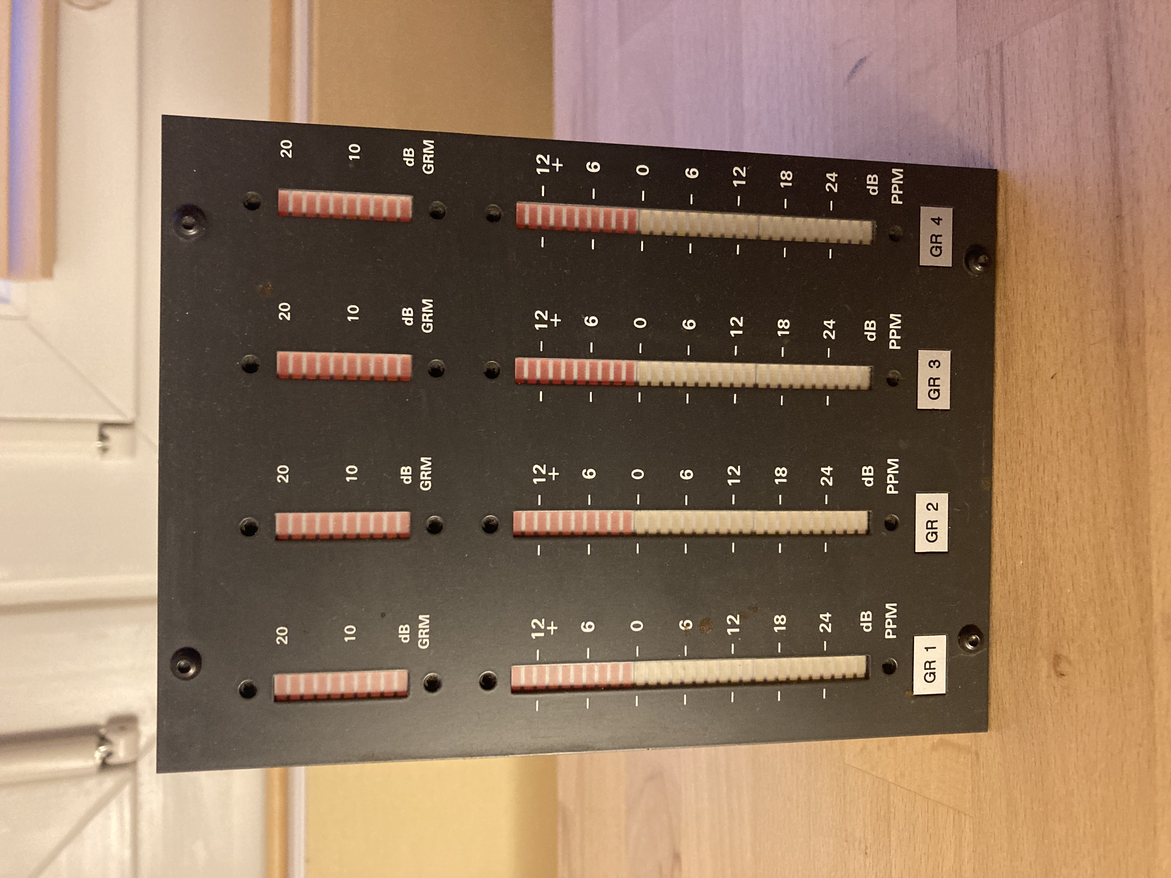 Peakmètre 4 voies pour console Studer 963