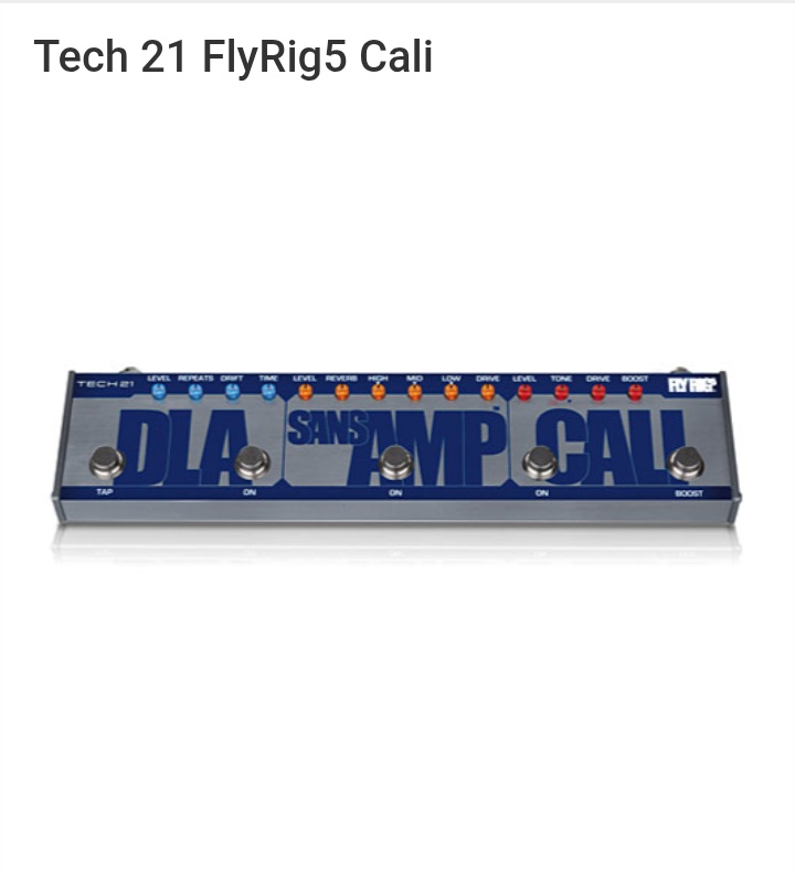 Sansamp Tech21 flyrig5 cali v1 