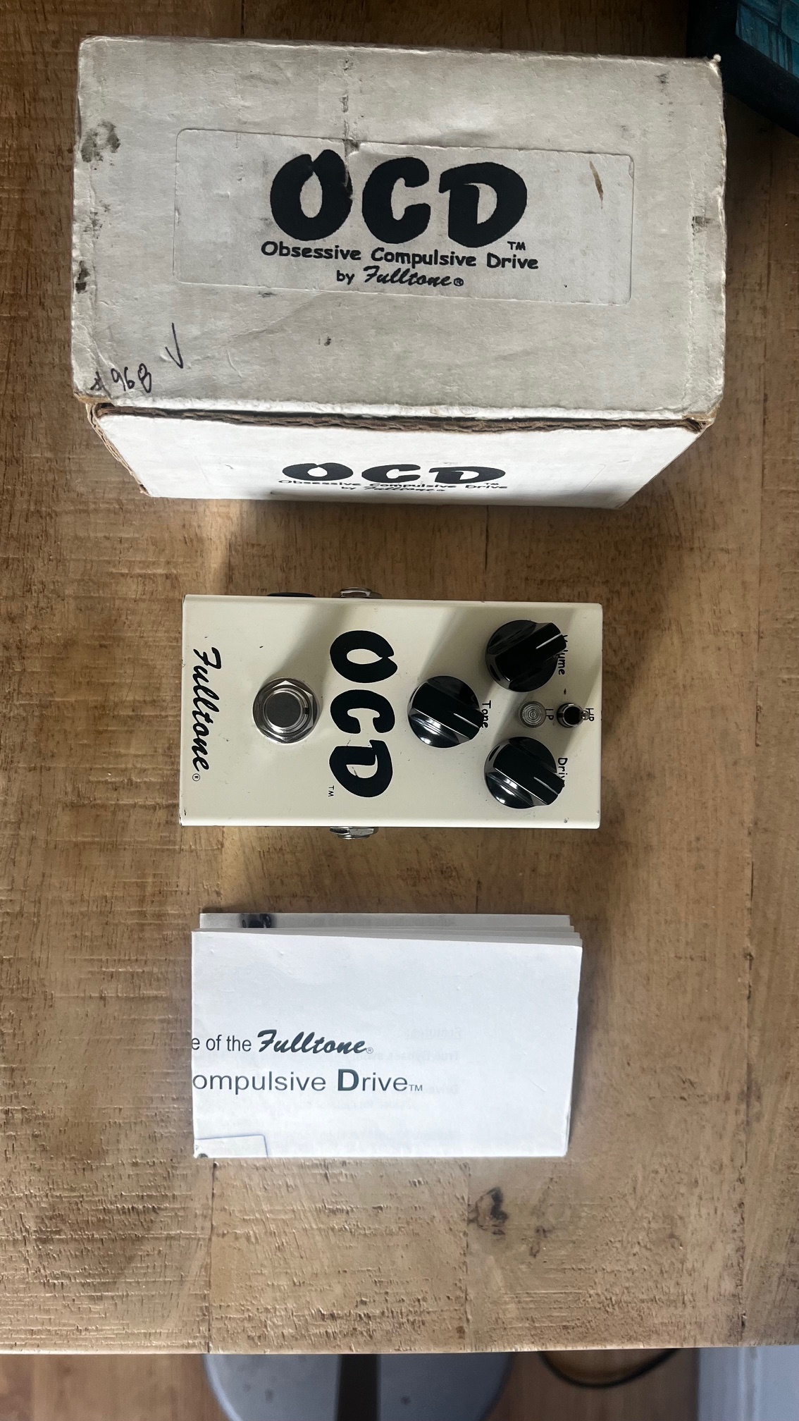 (Low serial) Overdrive Fulltone OCD v1.1 TBE