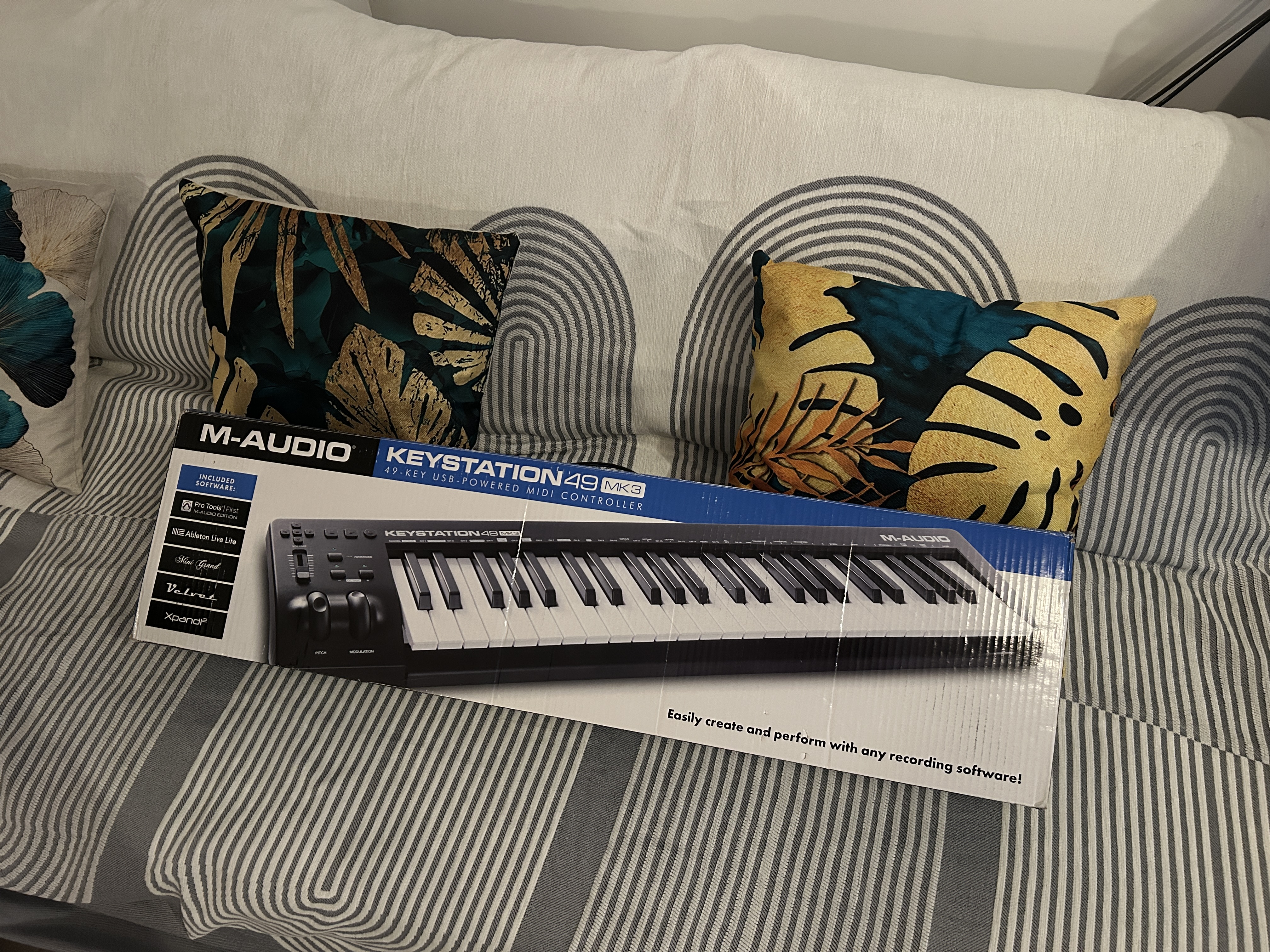 Vends M-Audio Keystation 49 MK3 - état quasi neuf