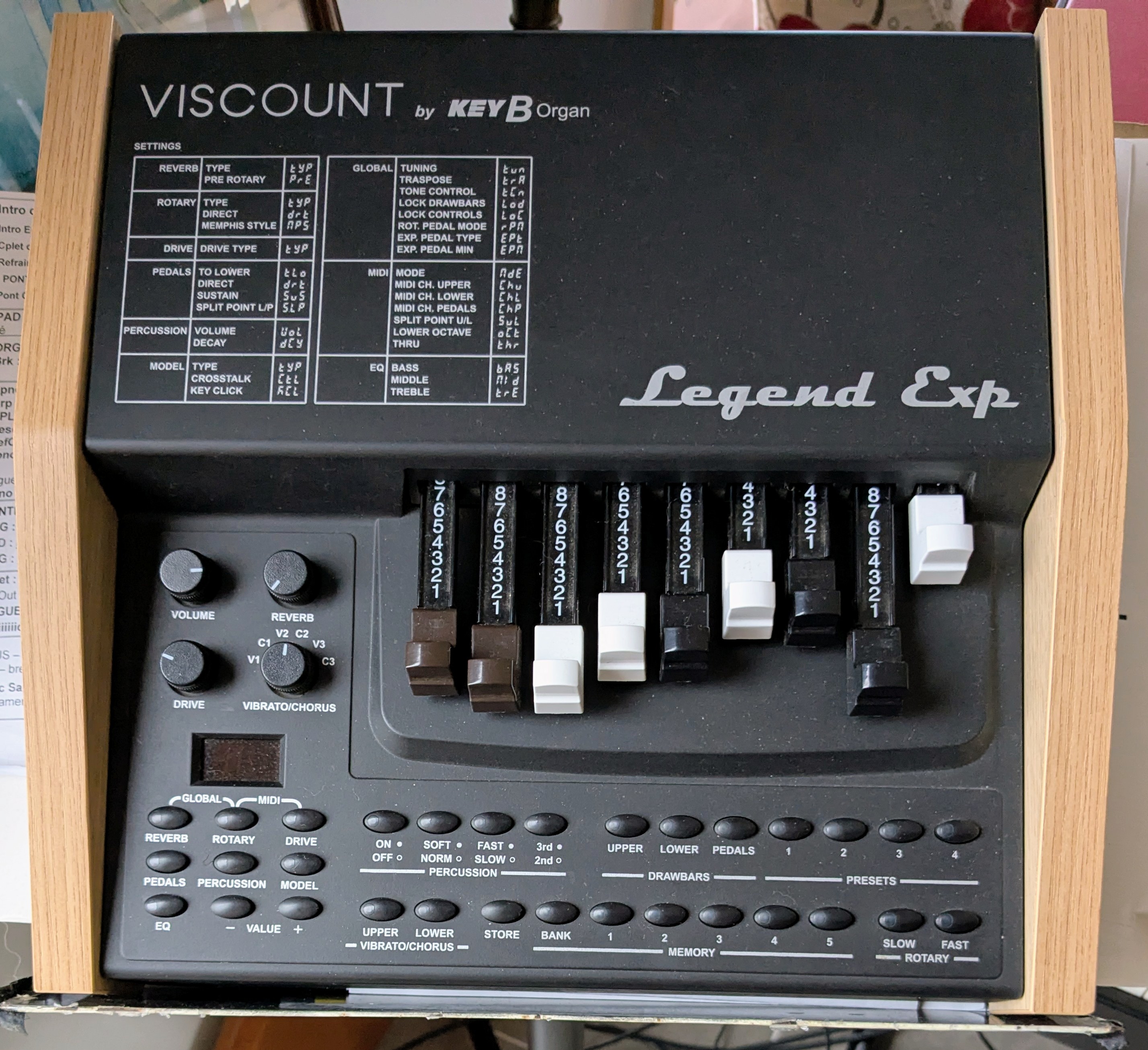 Vends Viscount Legend Expandeur comme neuf