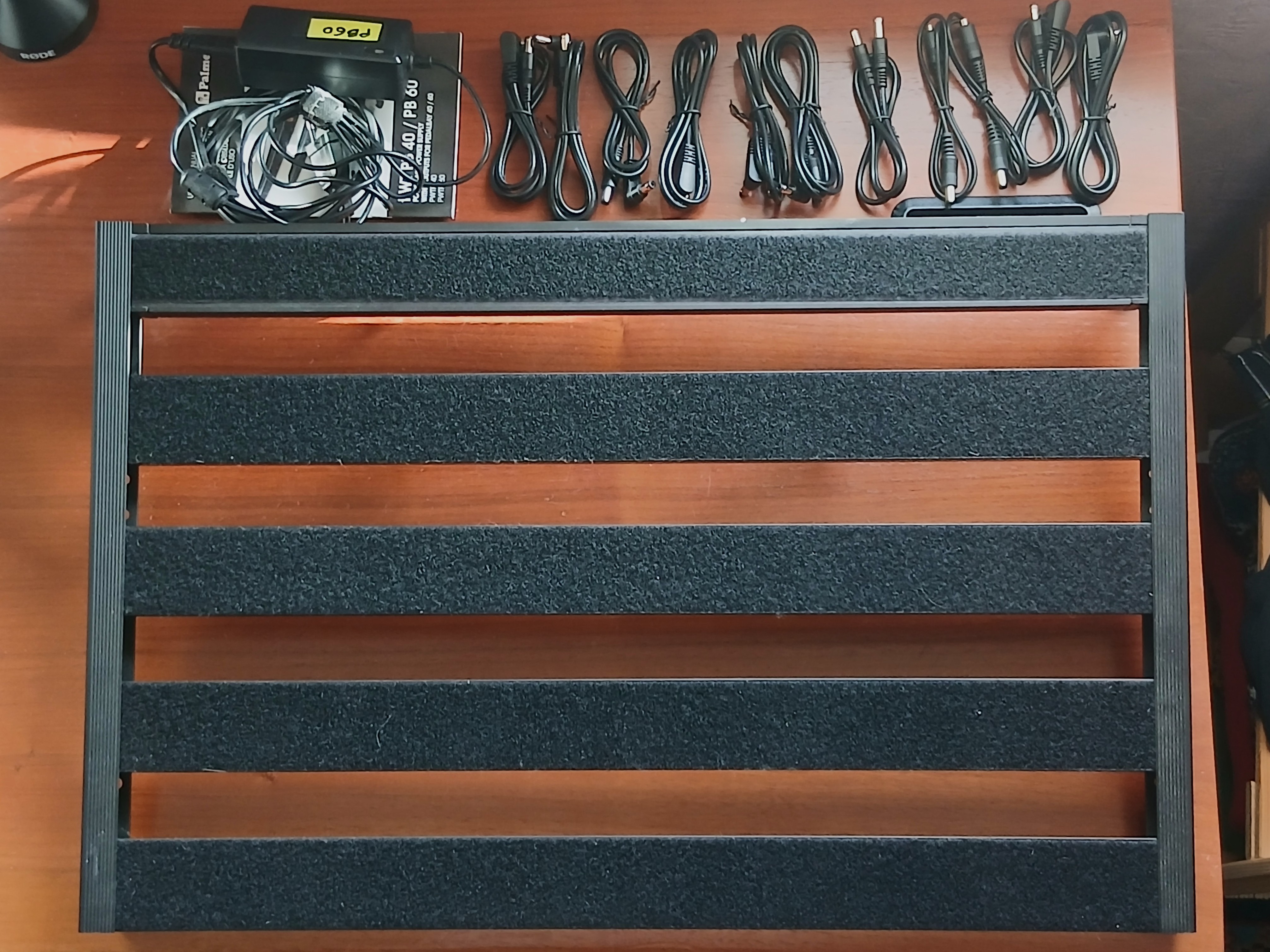 Pedalboard Palmer Pedalbay 60L + alimentation WT PB 60 + housse