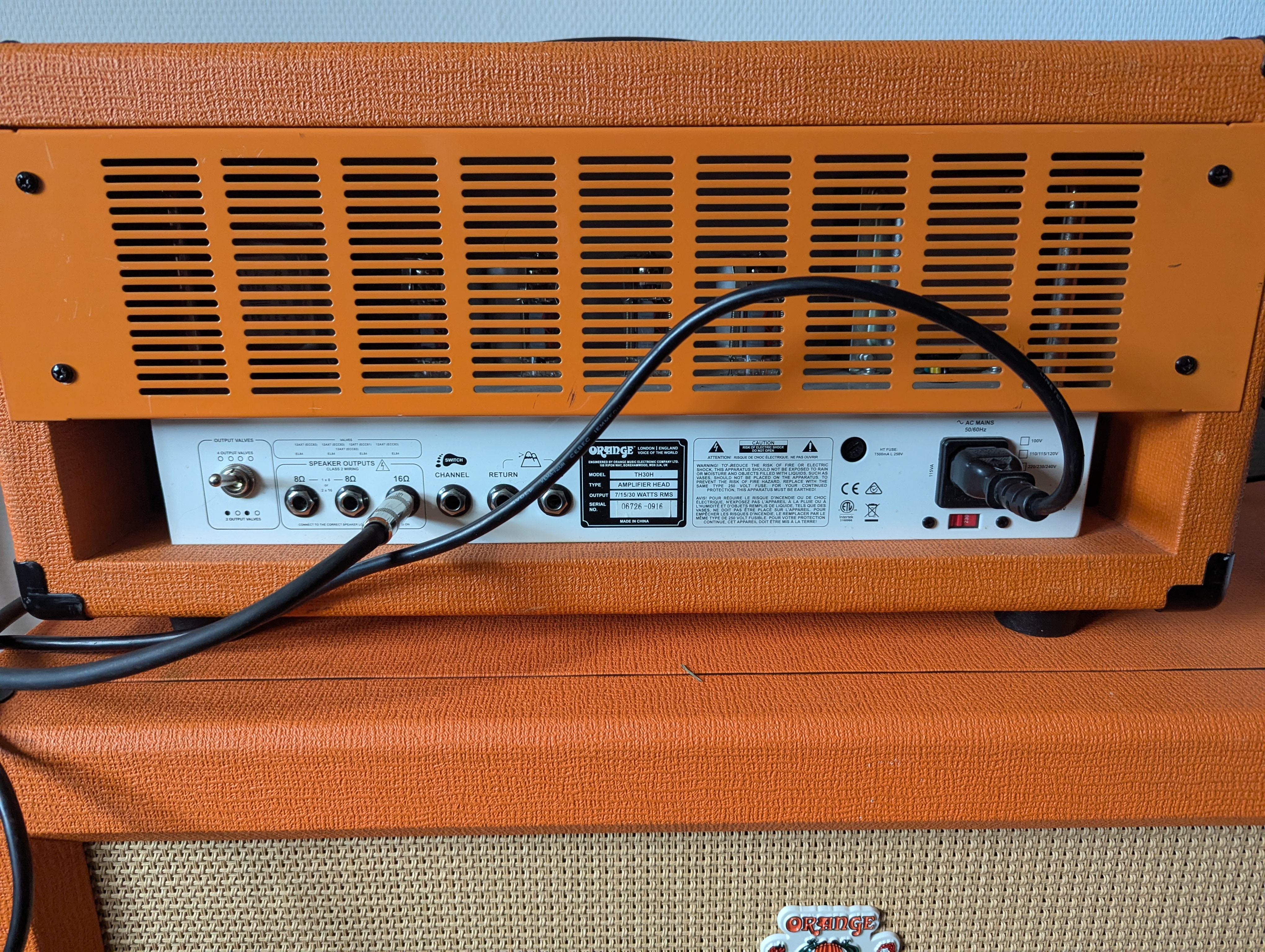 Orange th 30 + footswitch 