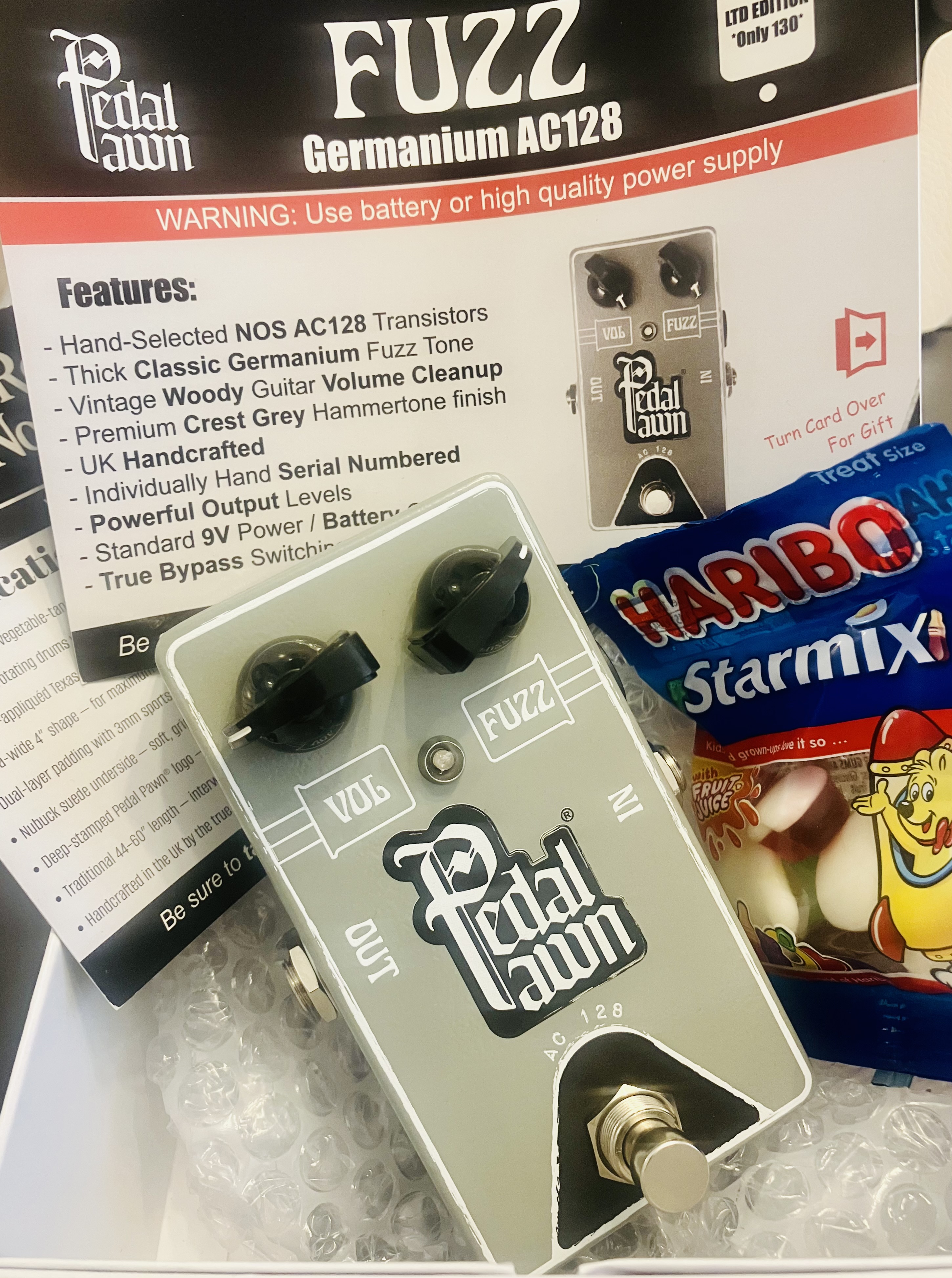 Pedal Pawn Fuzz Germanium AC128 60’s