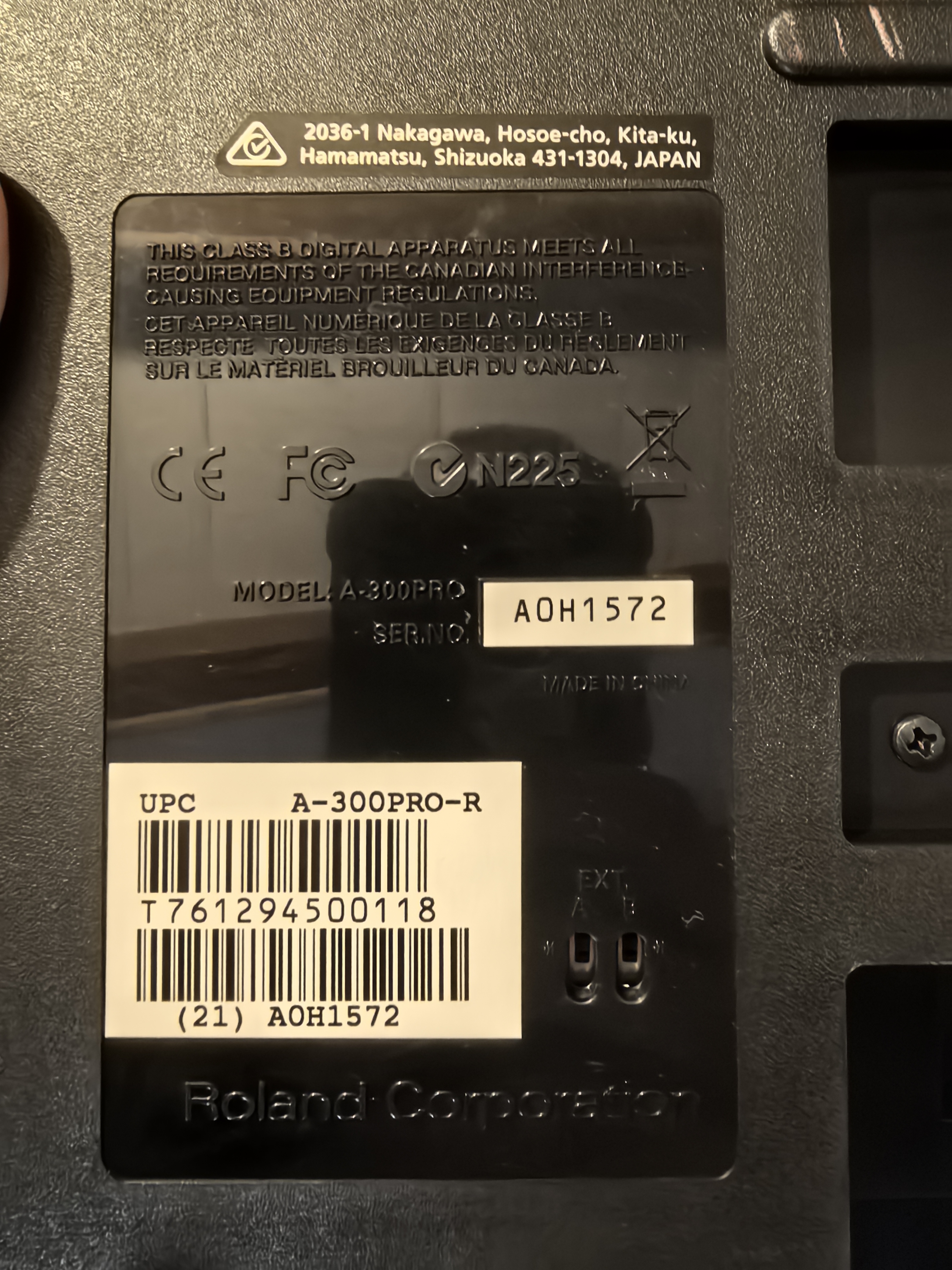 Roland A-300PRO-R (77512)