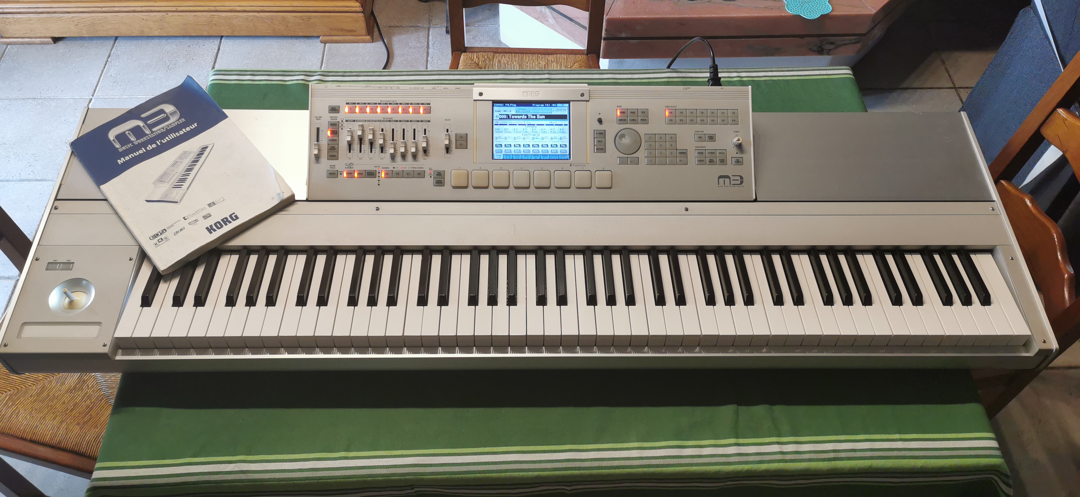 Vends Korg M3 88