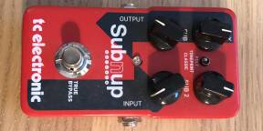vends pedale sub'n'up tc electronic