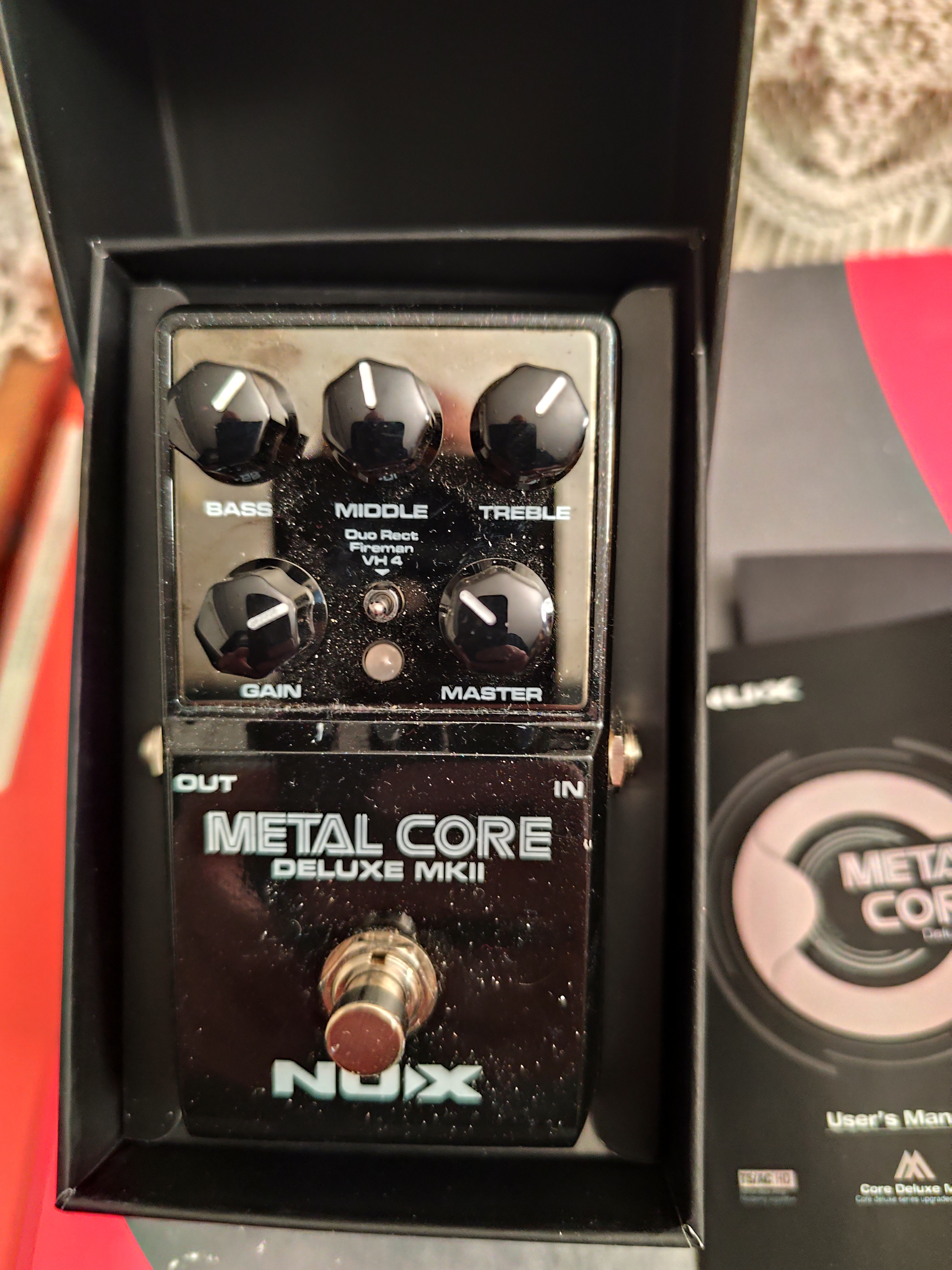 Vds nux métal core Deluxe mk2