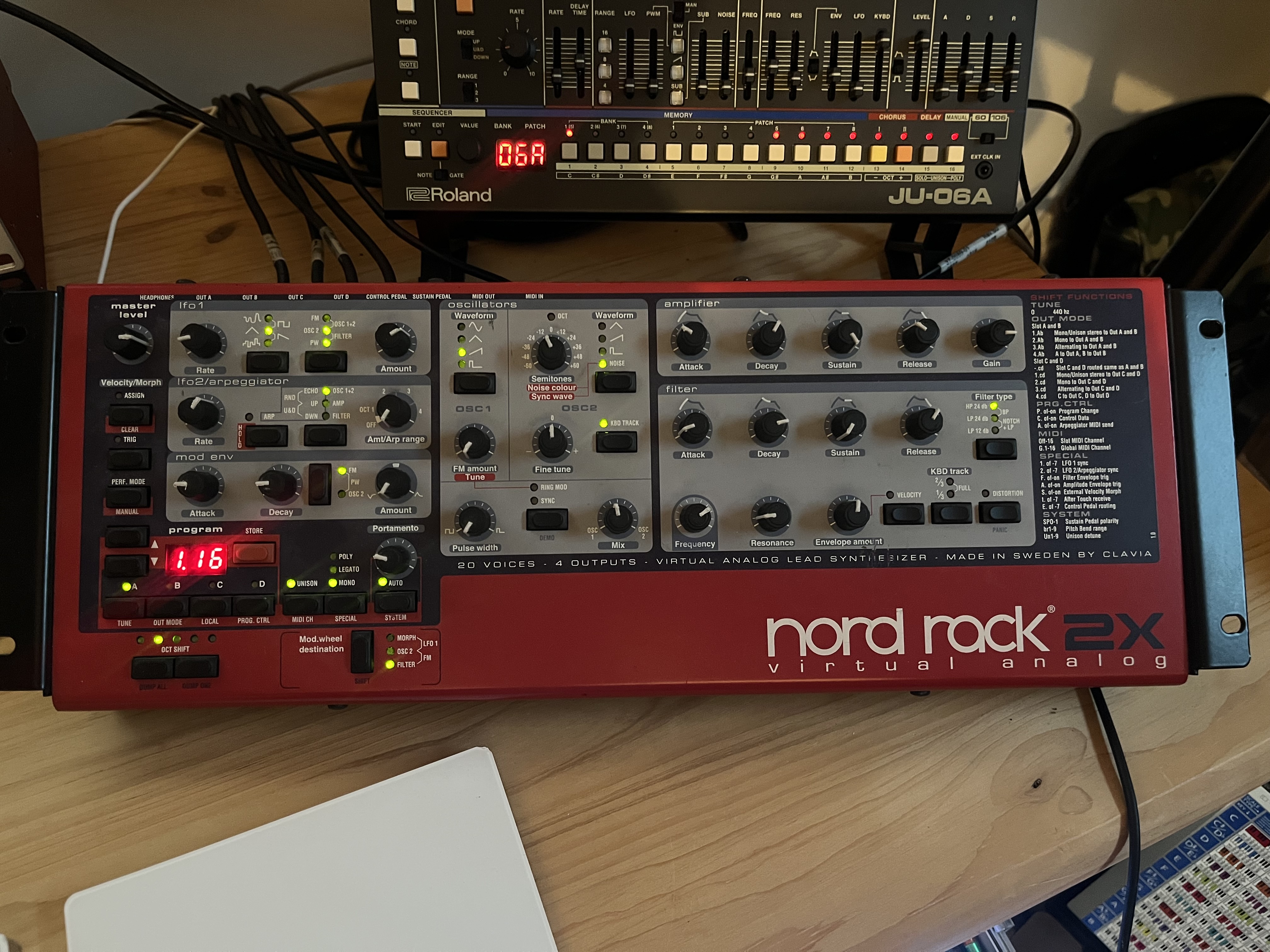 Nord rack 2x