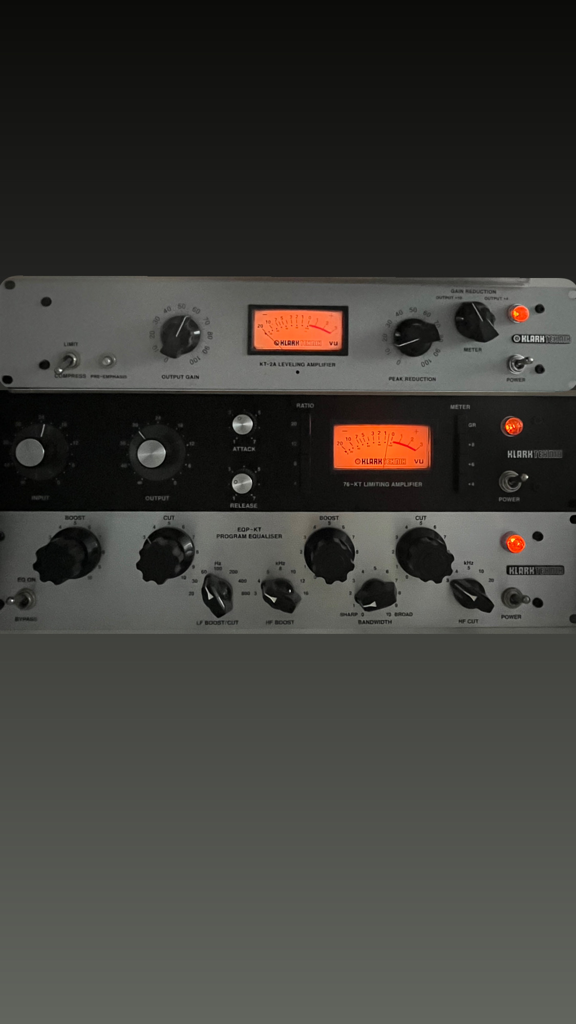 Lot de 3 périph Klark Teknik 