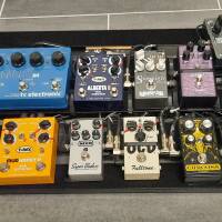 Pedalboard complet pour pro ou amateur confirmé (pas de vente au détail des pédales).