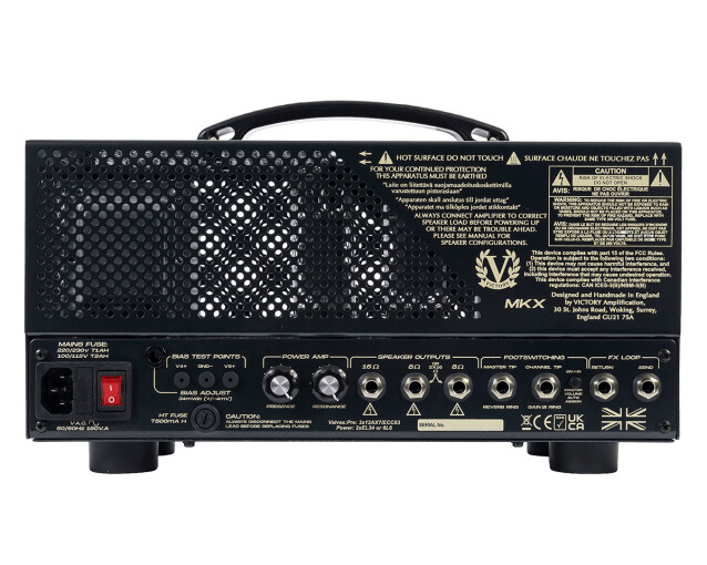 Victory Amps MKX Lunch Box Head : MKX Lunch Box HeadREAR Victory Amps MKX Lunch Box Head : MKX Lunch Box HeadREAR