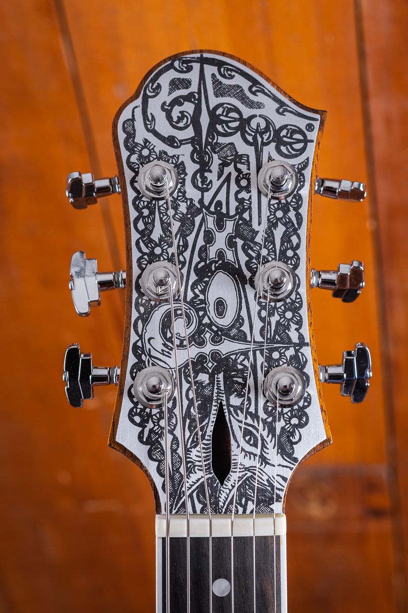 max guitar art-17553 teye fox flamed maple top-6