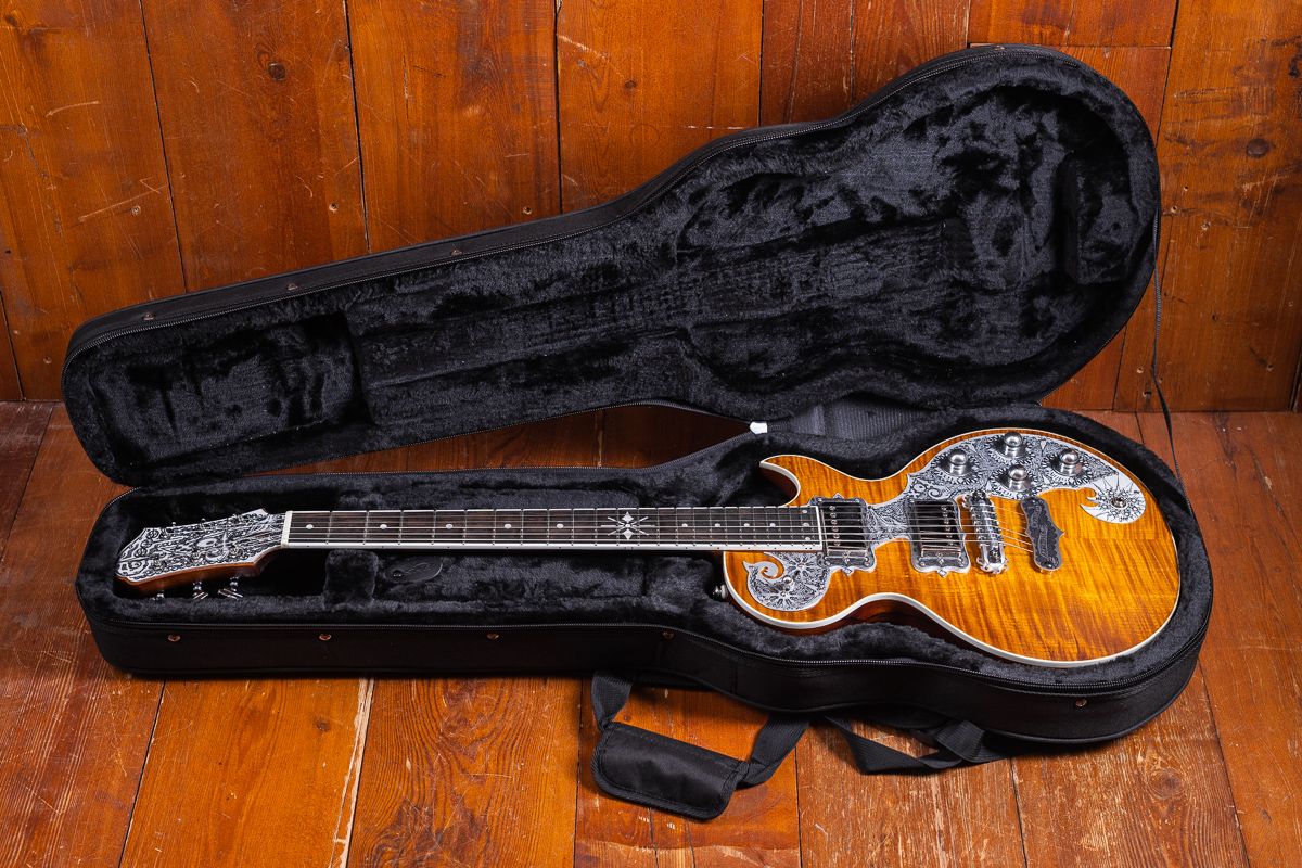 max guitar art-17553 teye fox flamed maple top-8