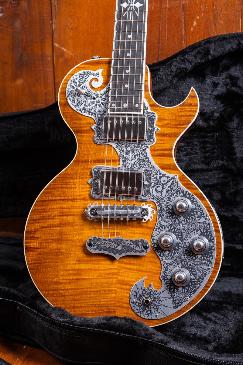 max guitar art-17553 teye fox flamed maple top-9