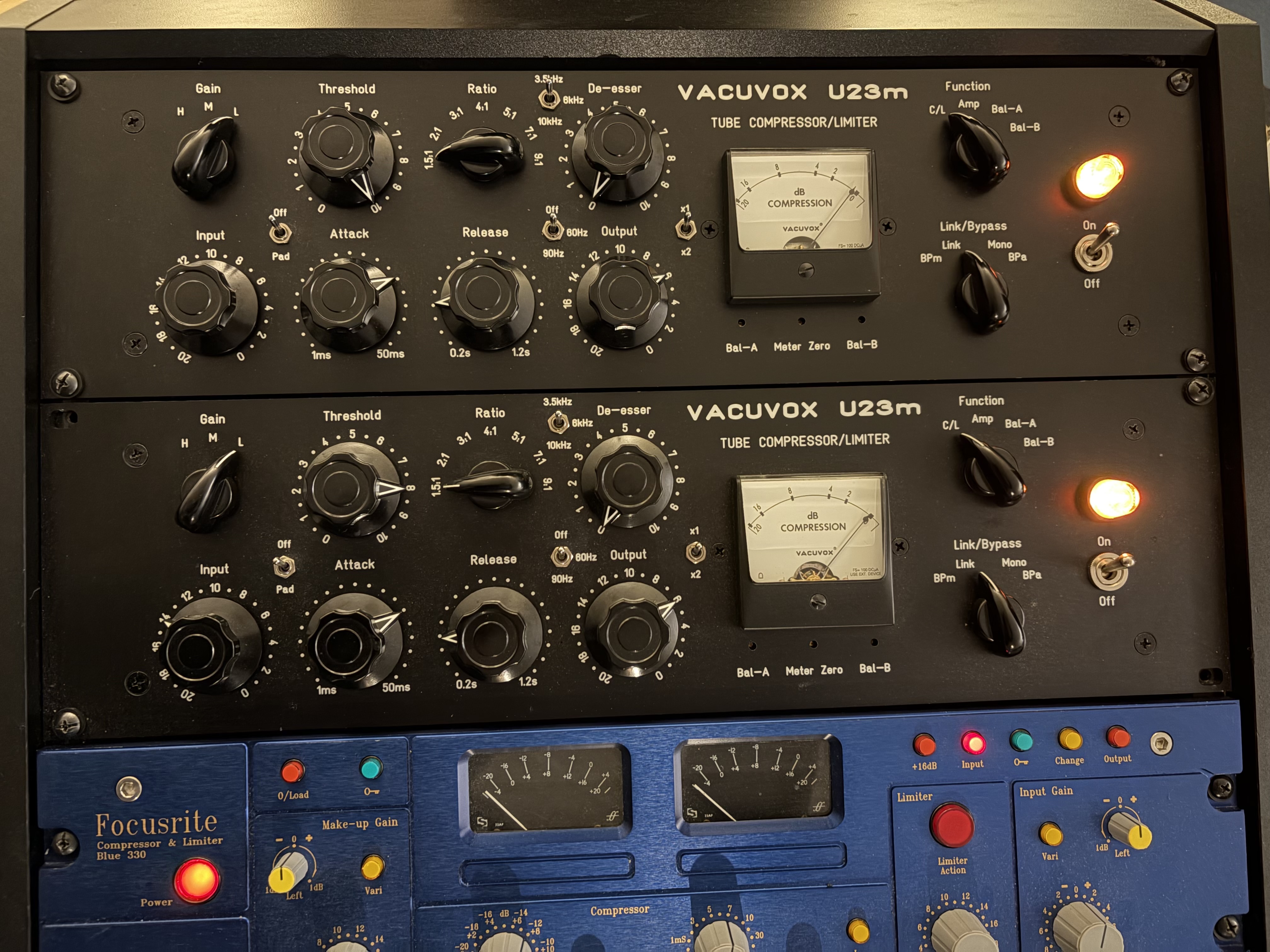 Paire Vacuvox U23M full options