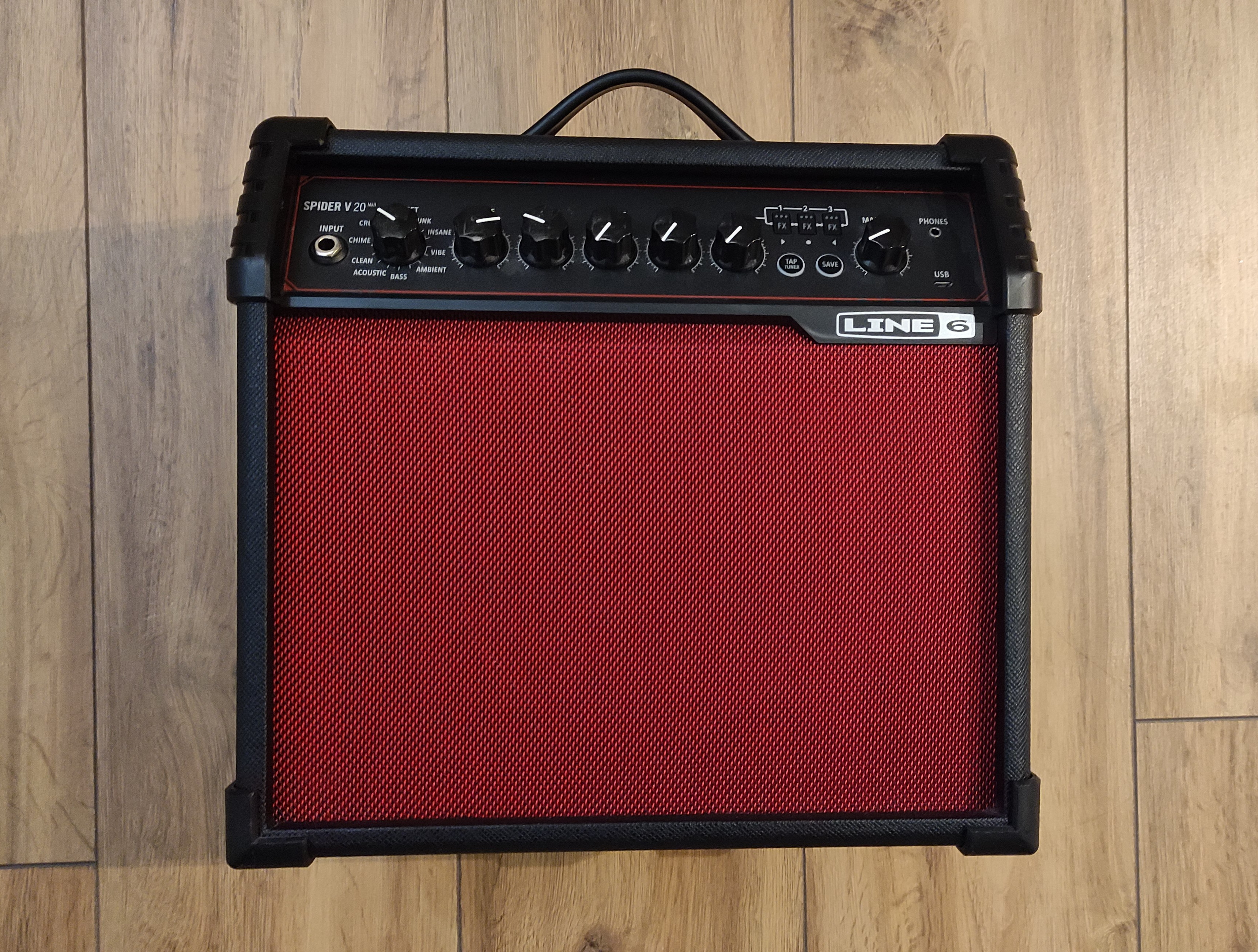 Line 6 Spider V 20 MkII Red Edition