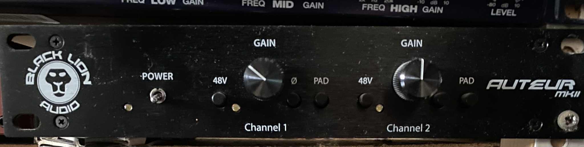 vends Preampli Black Lion Auteur mk2 , a transistor 2 canaux 