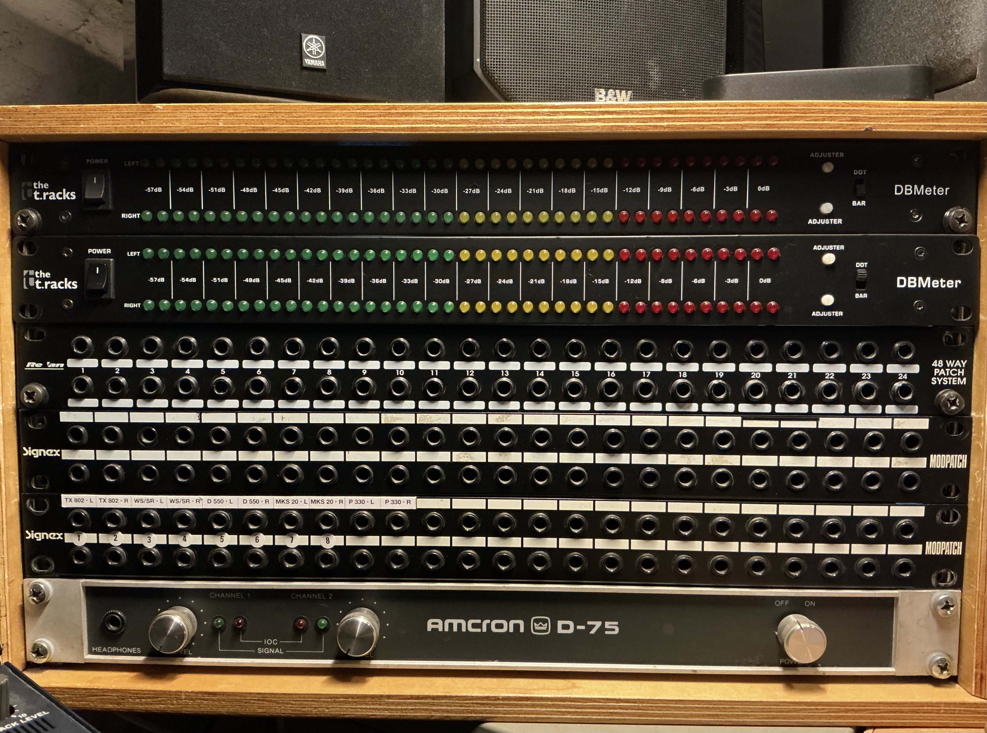 4 Patchbays REAN & SIGNEX