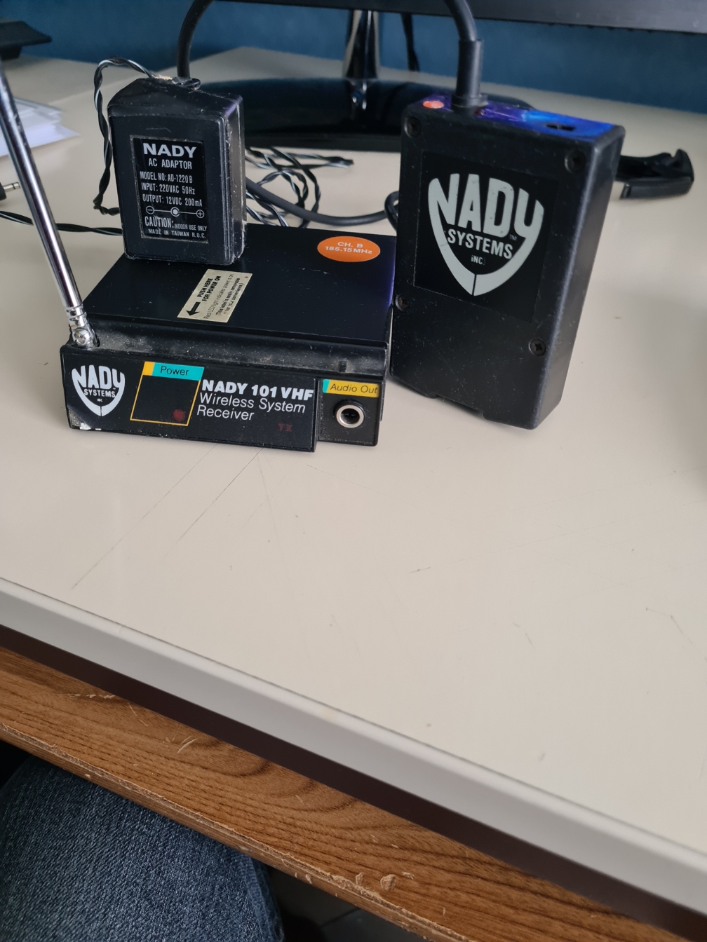 ensemble vhf 101 Nady 