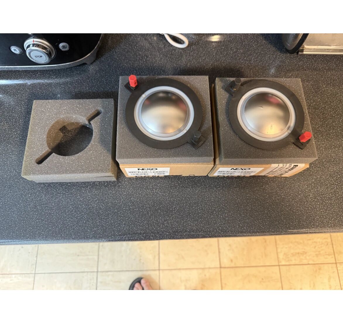 2 NEXO PS15 diaphragmes