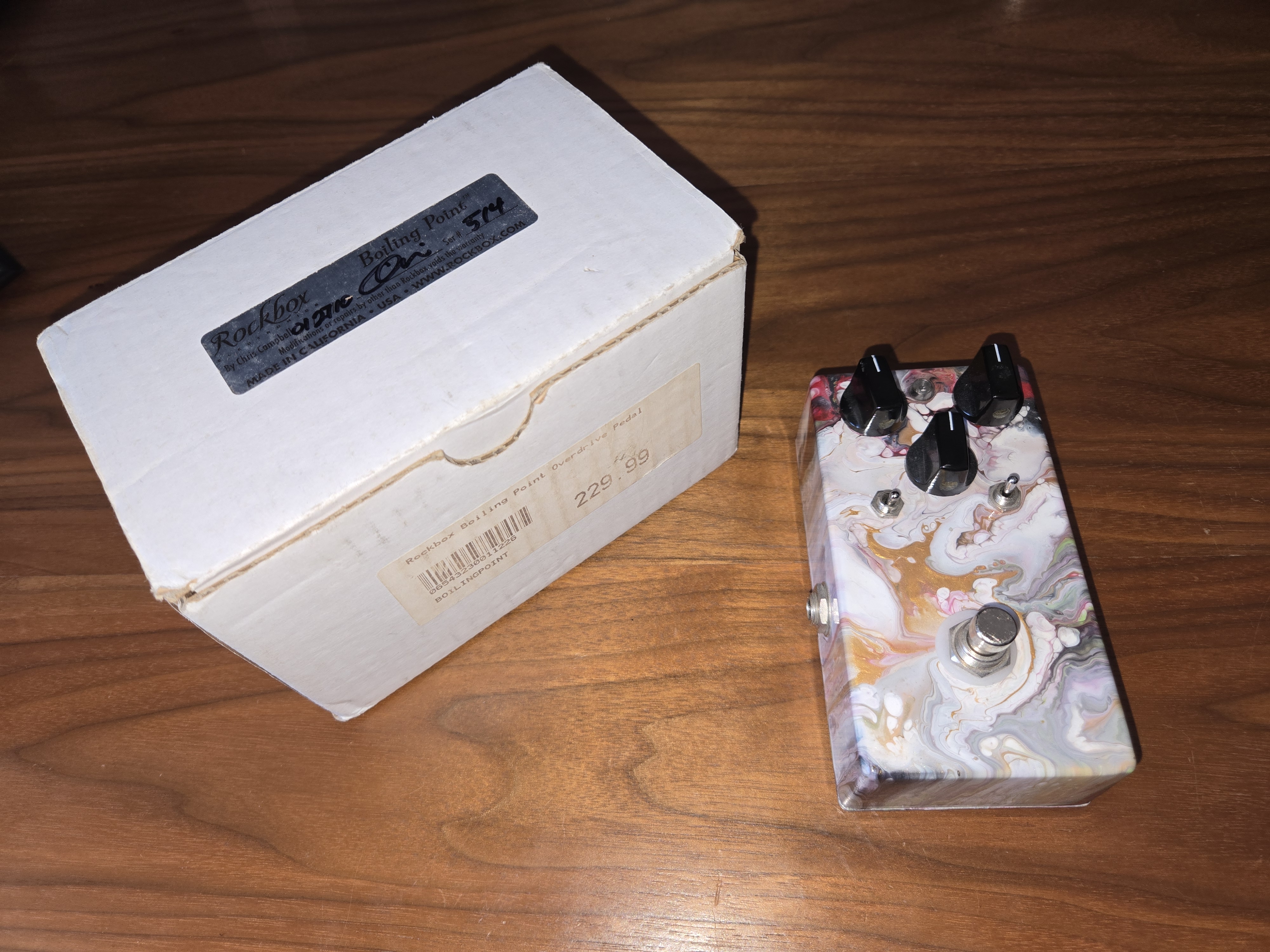 Vends Rockbox Boiling Point mk1 handpainted