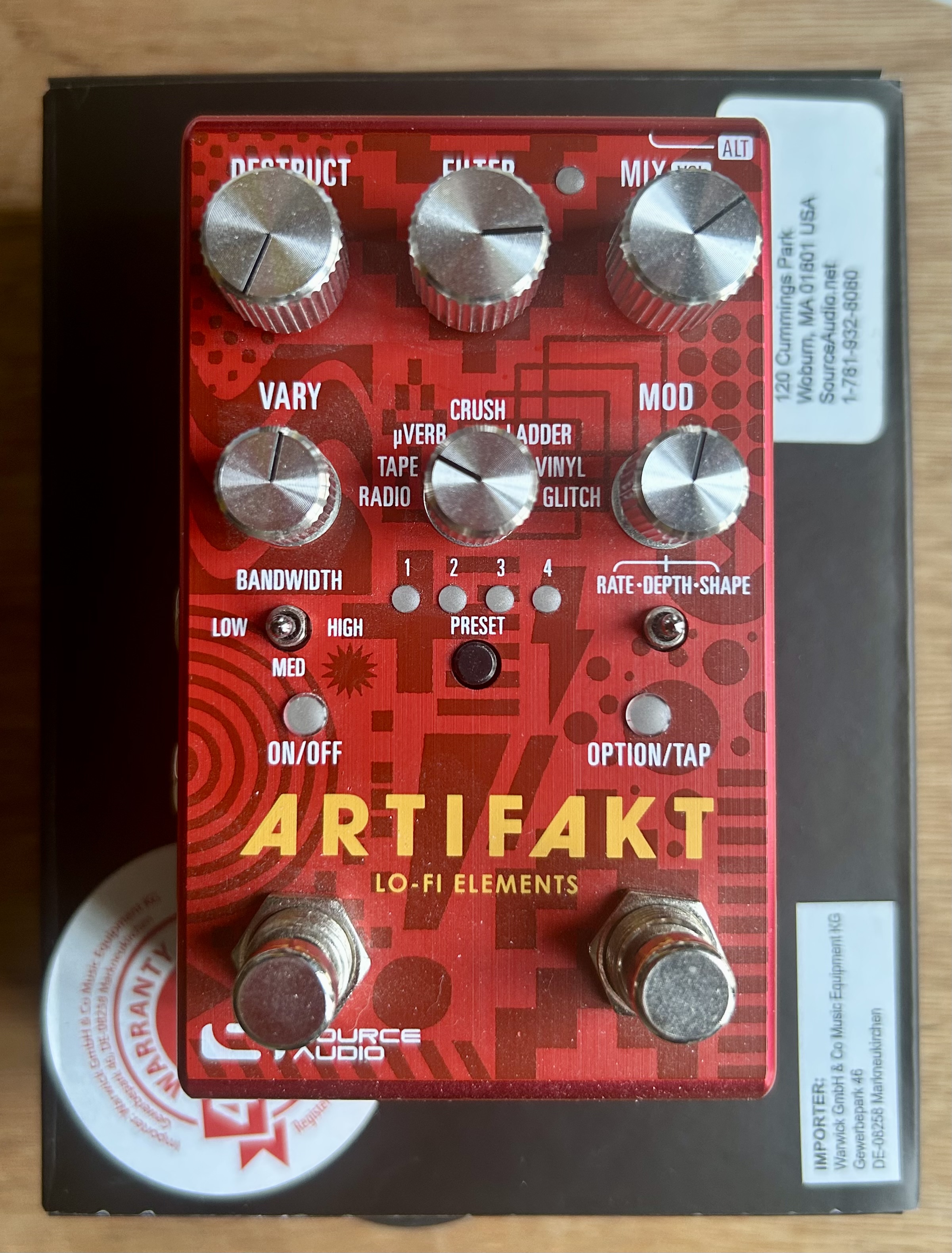 Artifakt de Source Audio