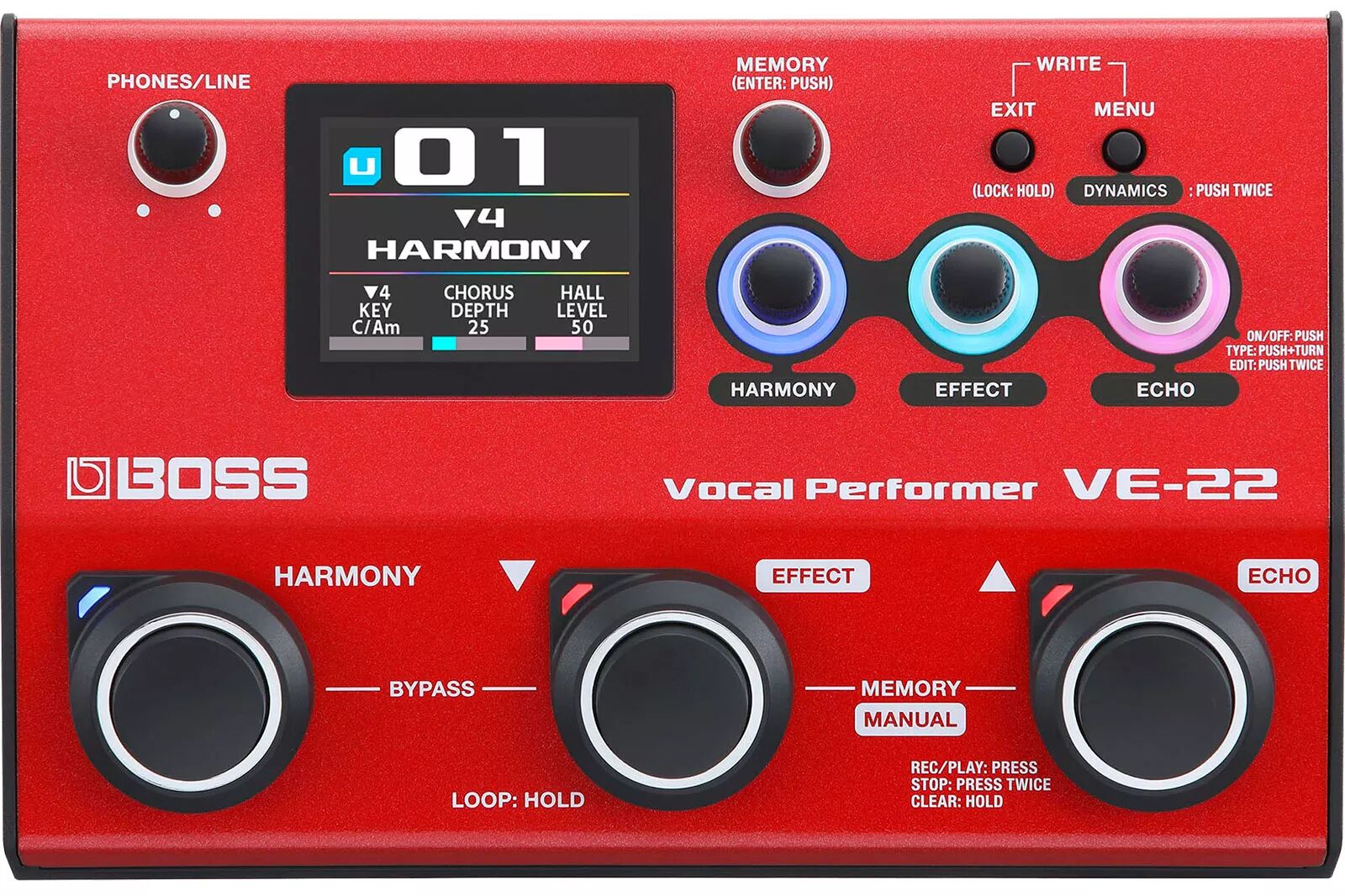 Vends Vocal Performer Boss VE 22