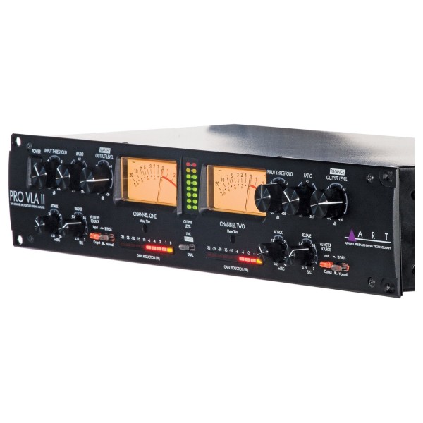 Je vends un ART Pro VLA II, compresseur optique stéréo à lampes, en parfait état de fonctionnement et cosmétique.