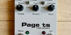 Kingsley Page TS - Boost/Preamp/Overdrive à lampe - Parfait état