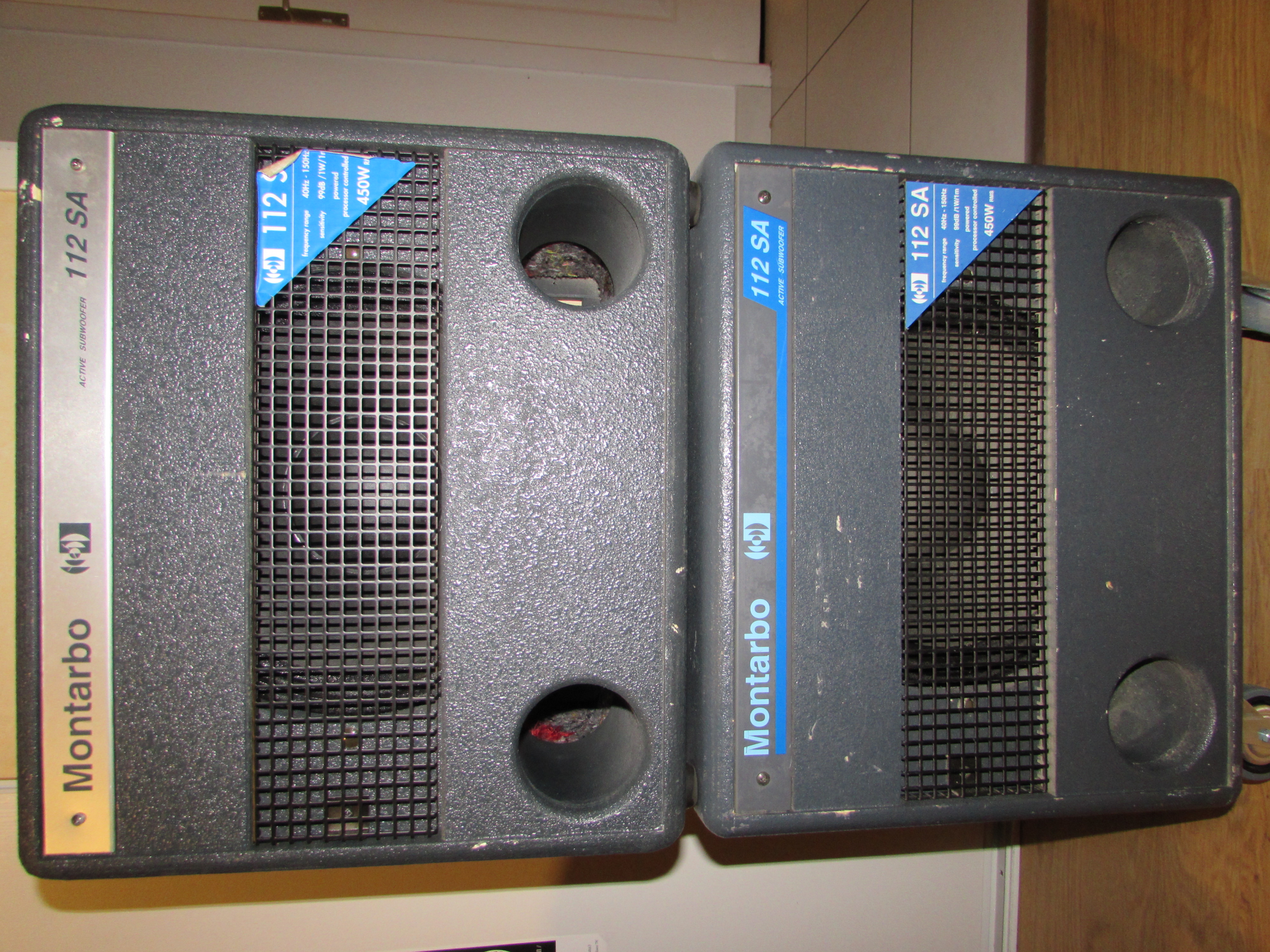 Caisson de basse Montarbo 112 SA