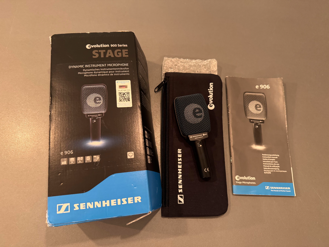 Sennheiser e906 peu utilisé, complet